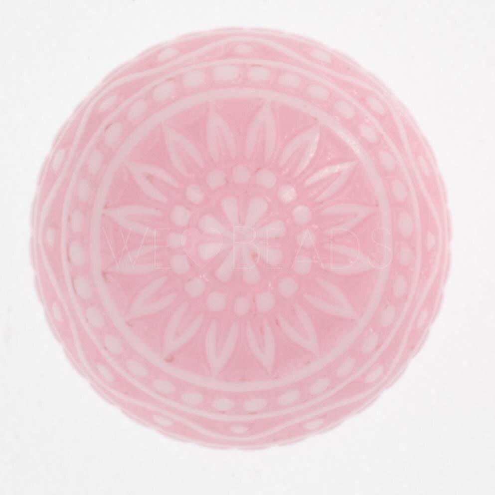 12mm Mosaik  Cabochon Rund in gelb