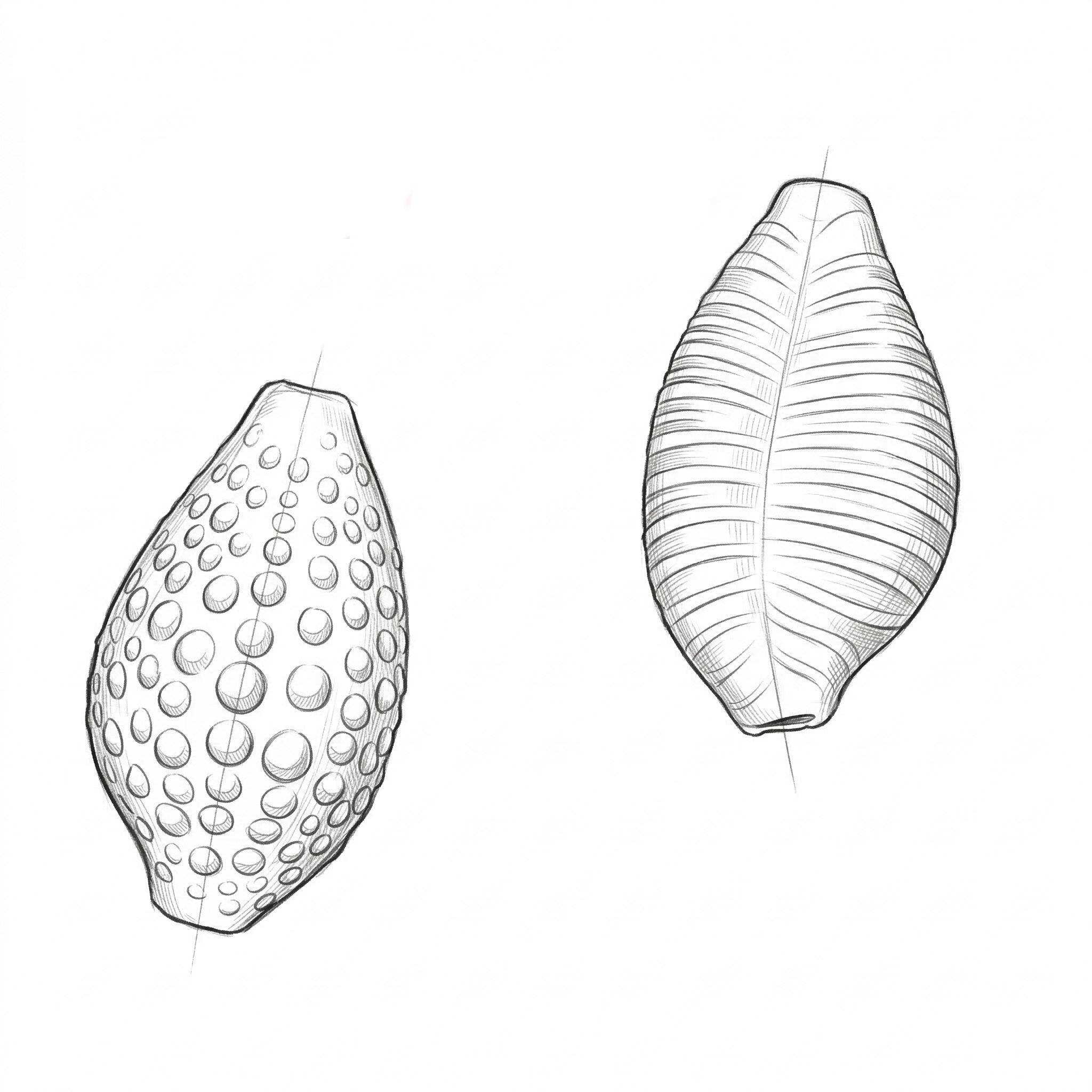 20mm Muschel Perle in elfenbein