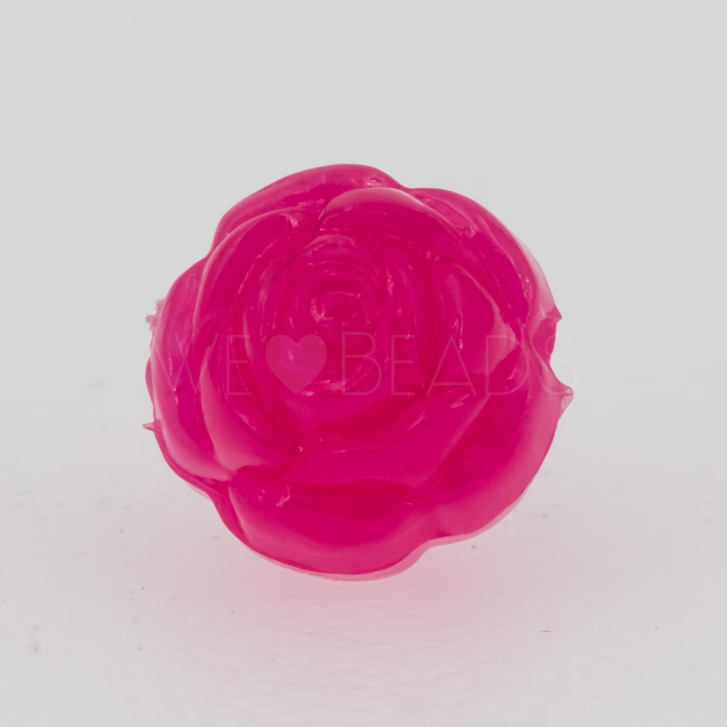 6mm Rose Perle in Magenta pink