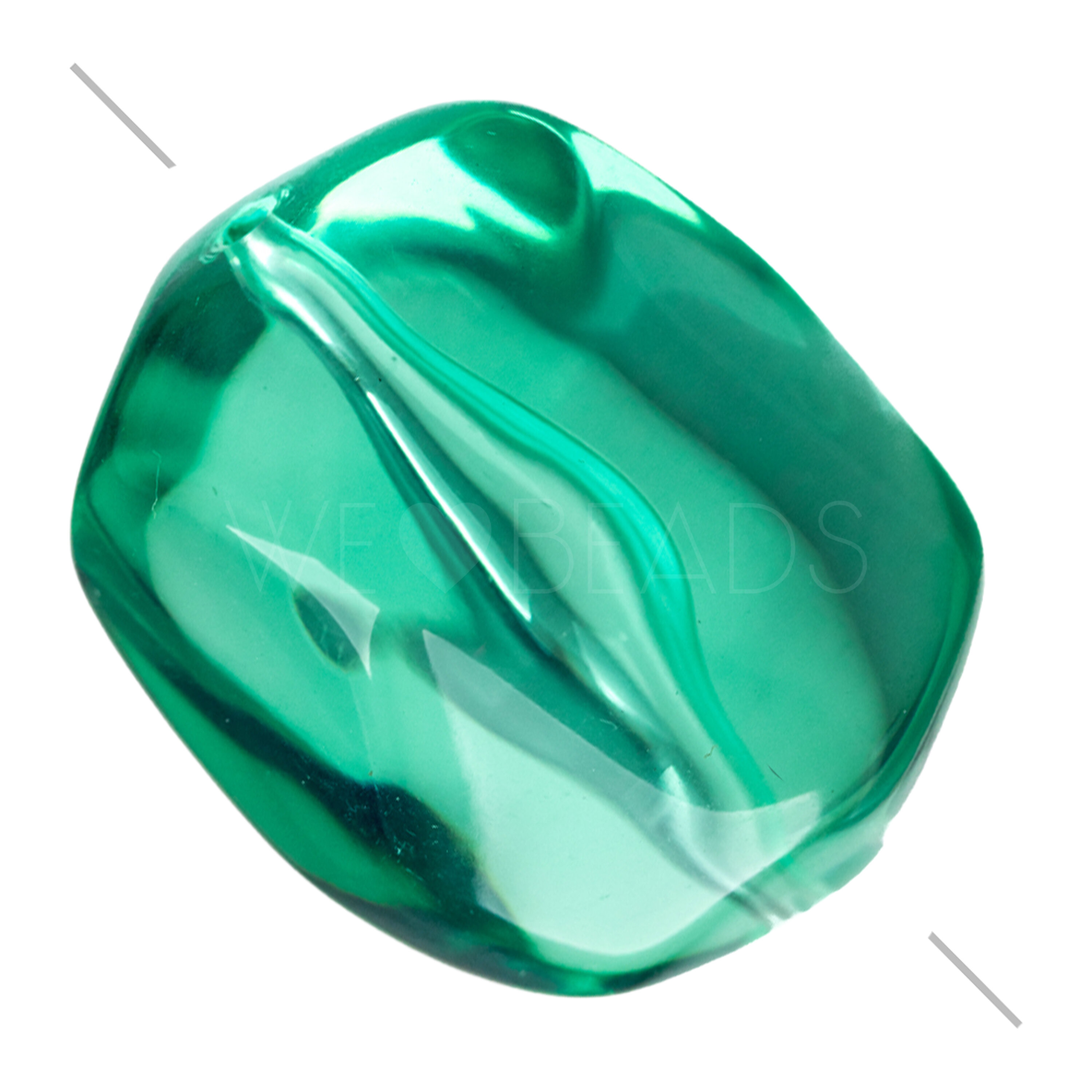 baroque Beads in mint green