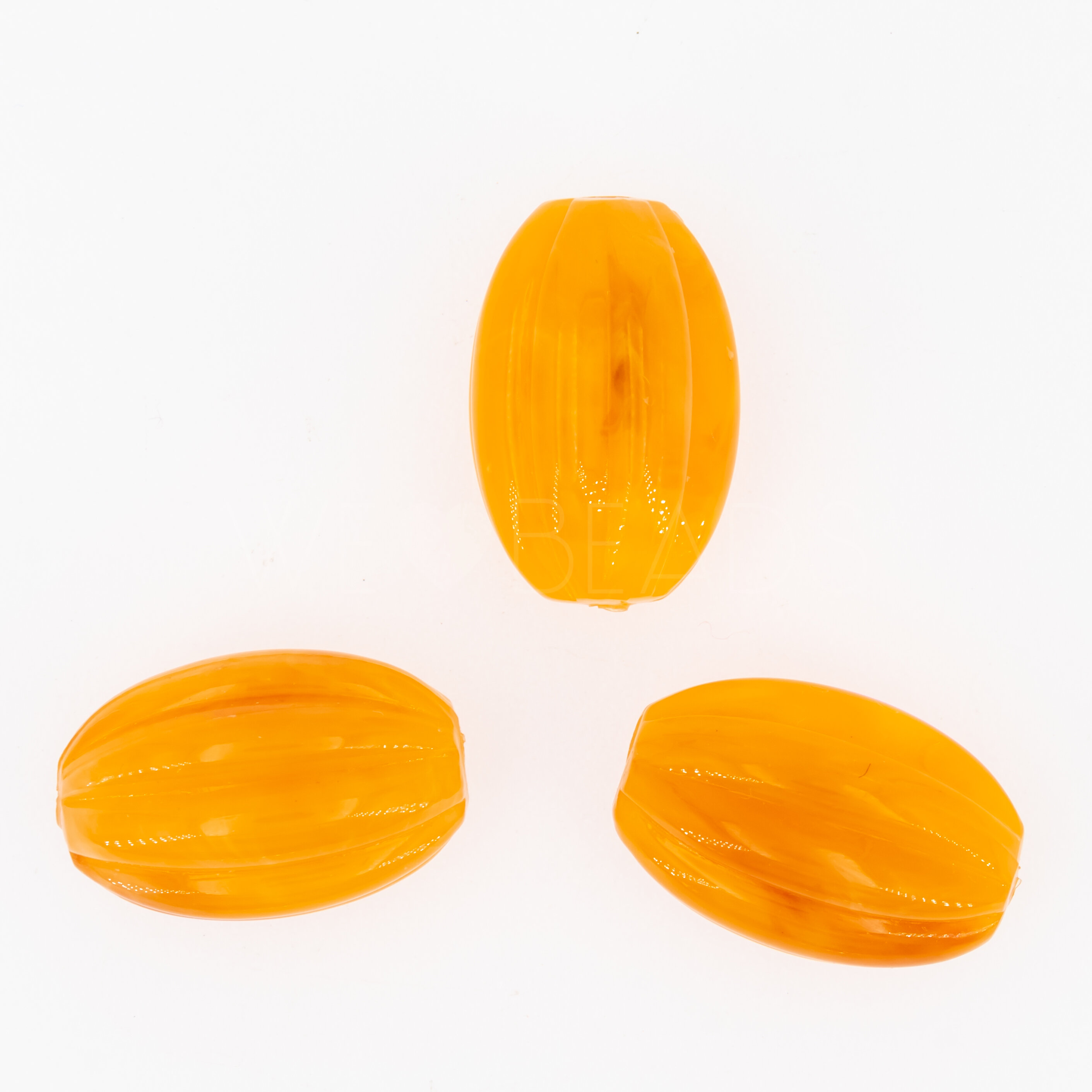 20x14 oval Perle in bernstein