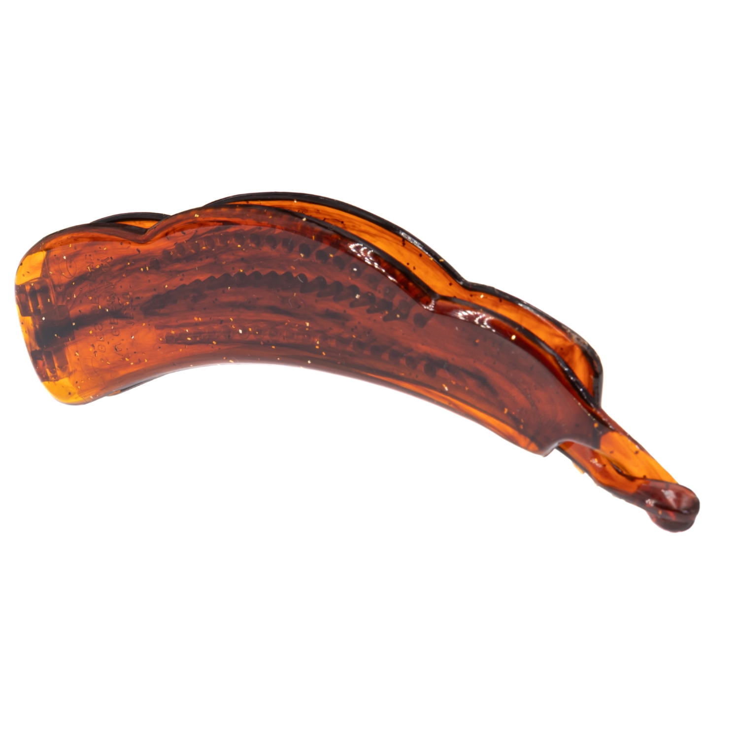 13cm Bananenspange in havanna  , Large