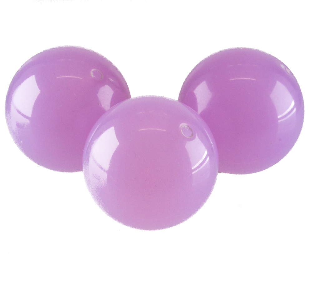 20mm Roundbead in periwinkle blue Opal