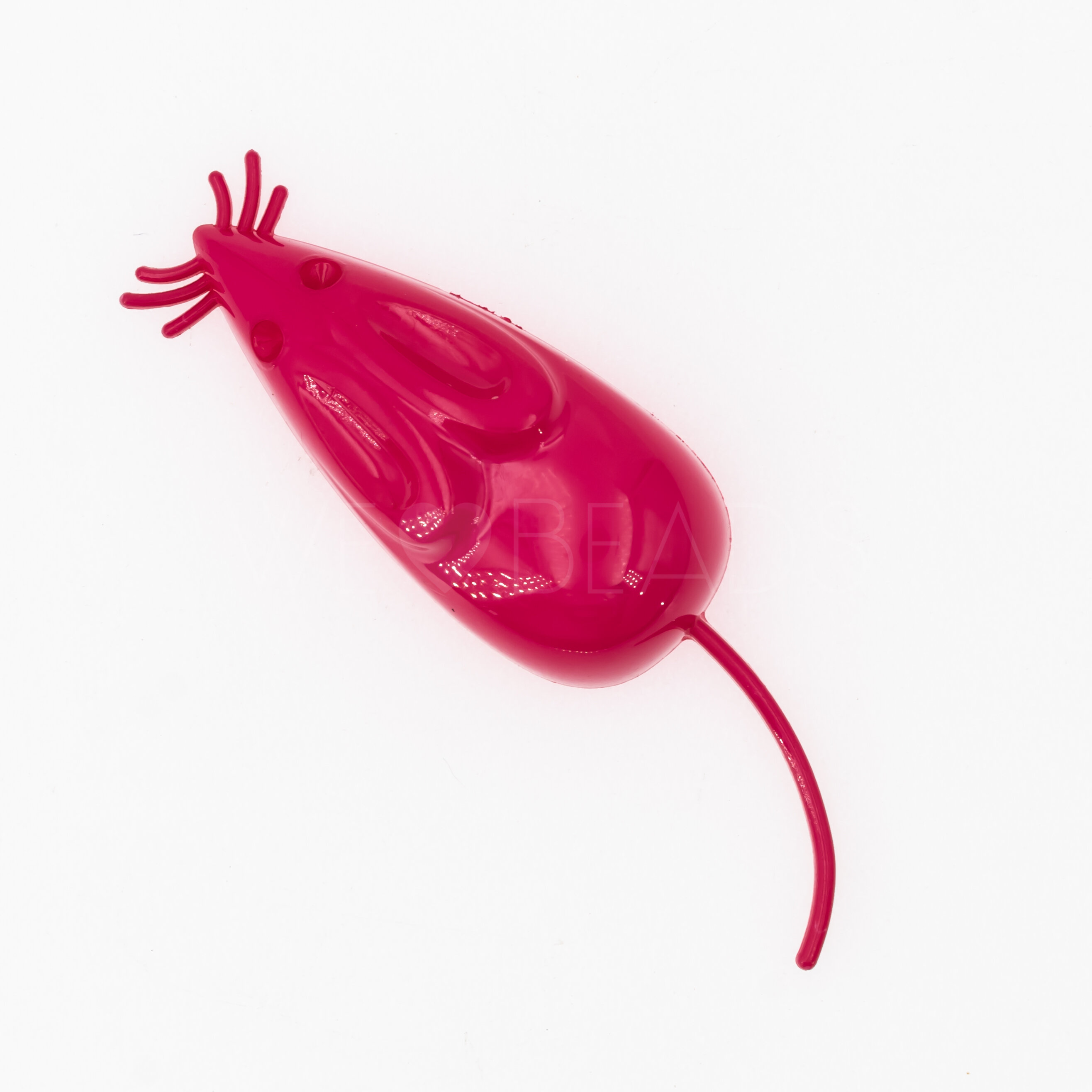 48mm Mouse Cabochon in brilliant pink