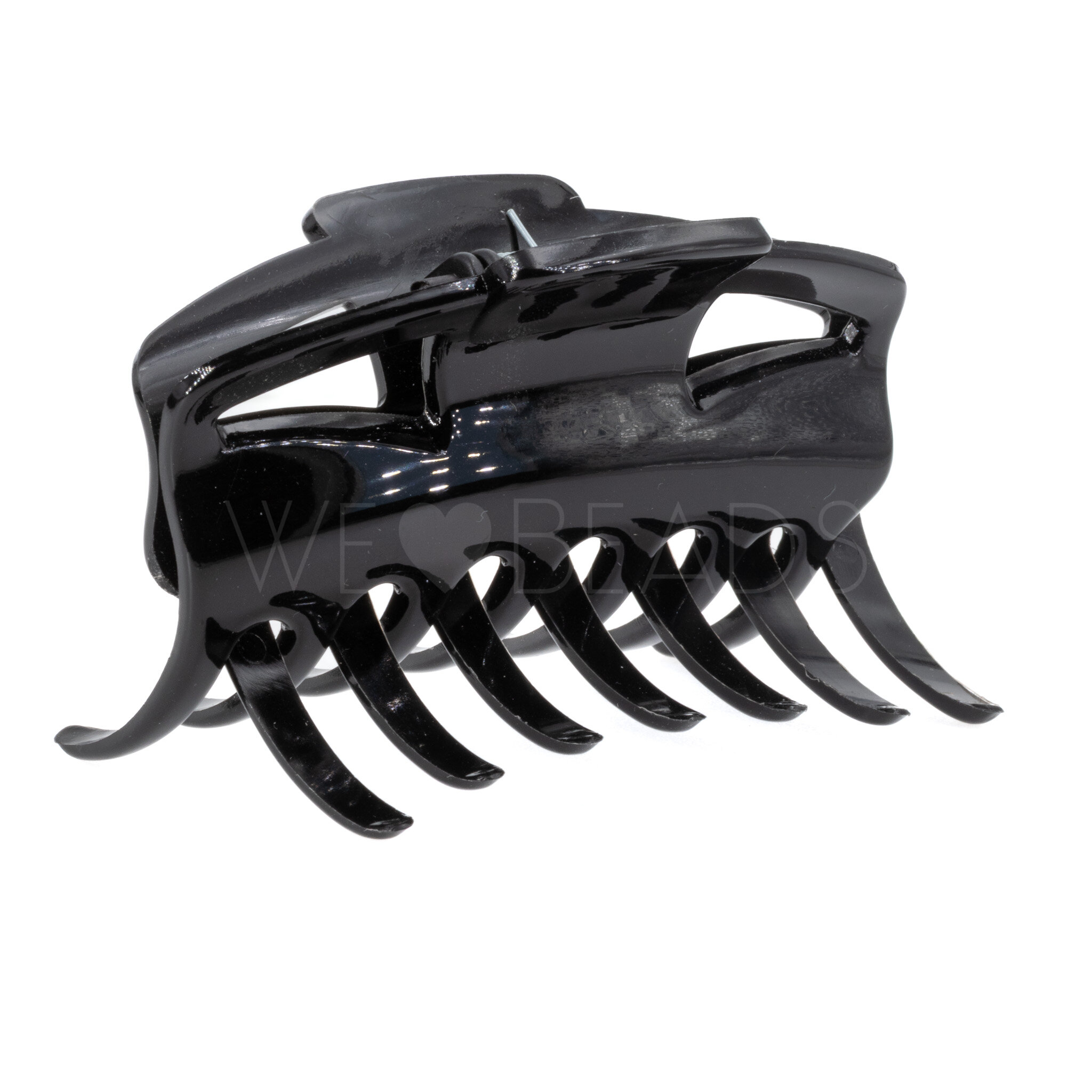 Haarklammer in schwarz in medium