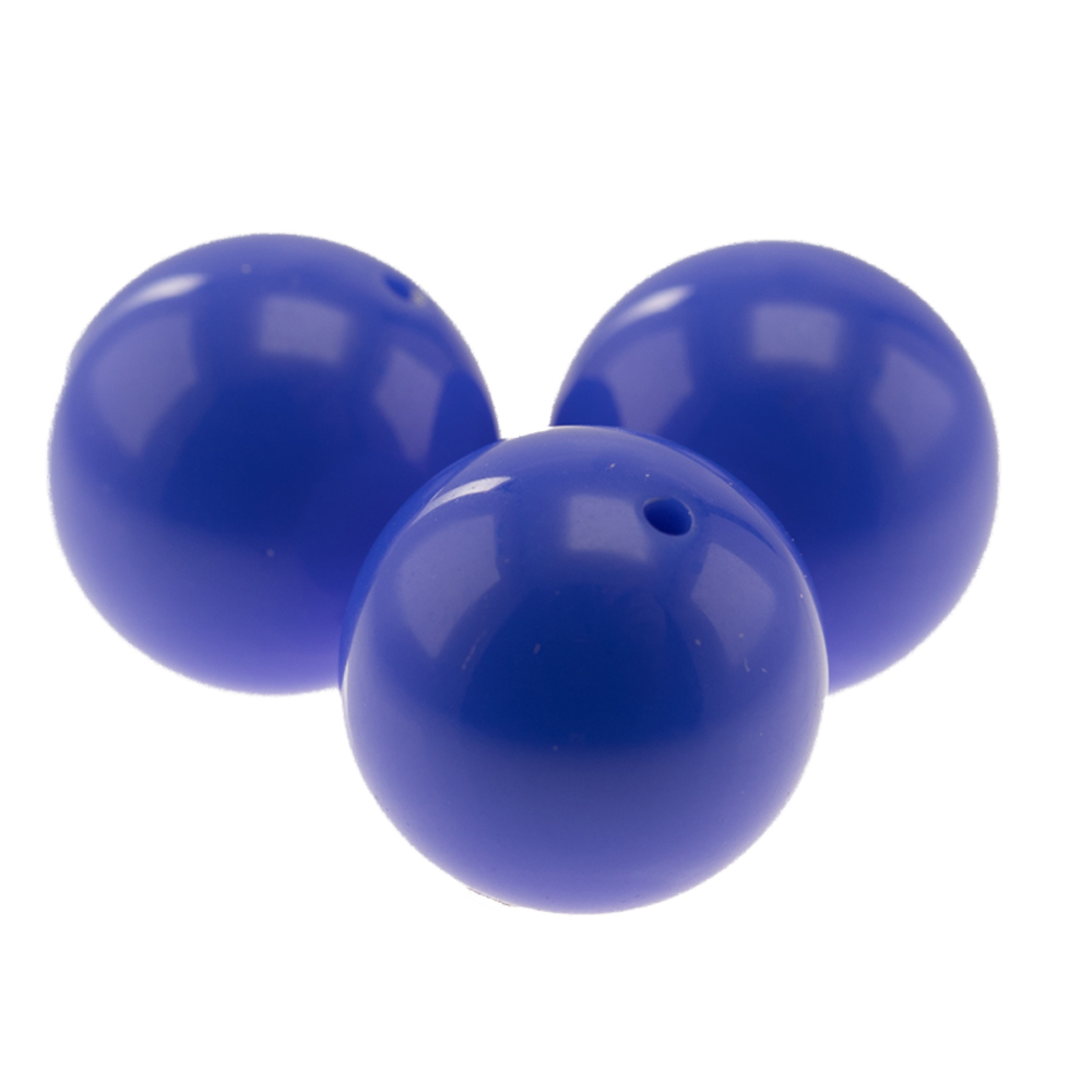 10mm Rundperle in  veilchenblau Satt