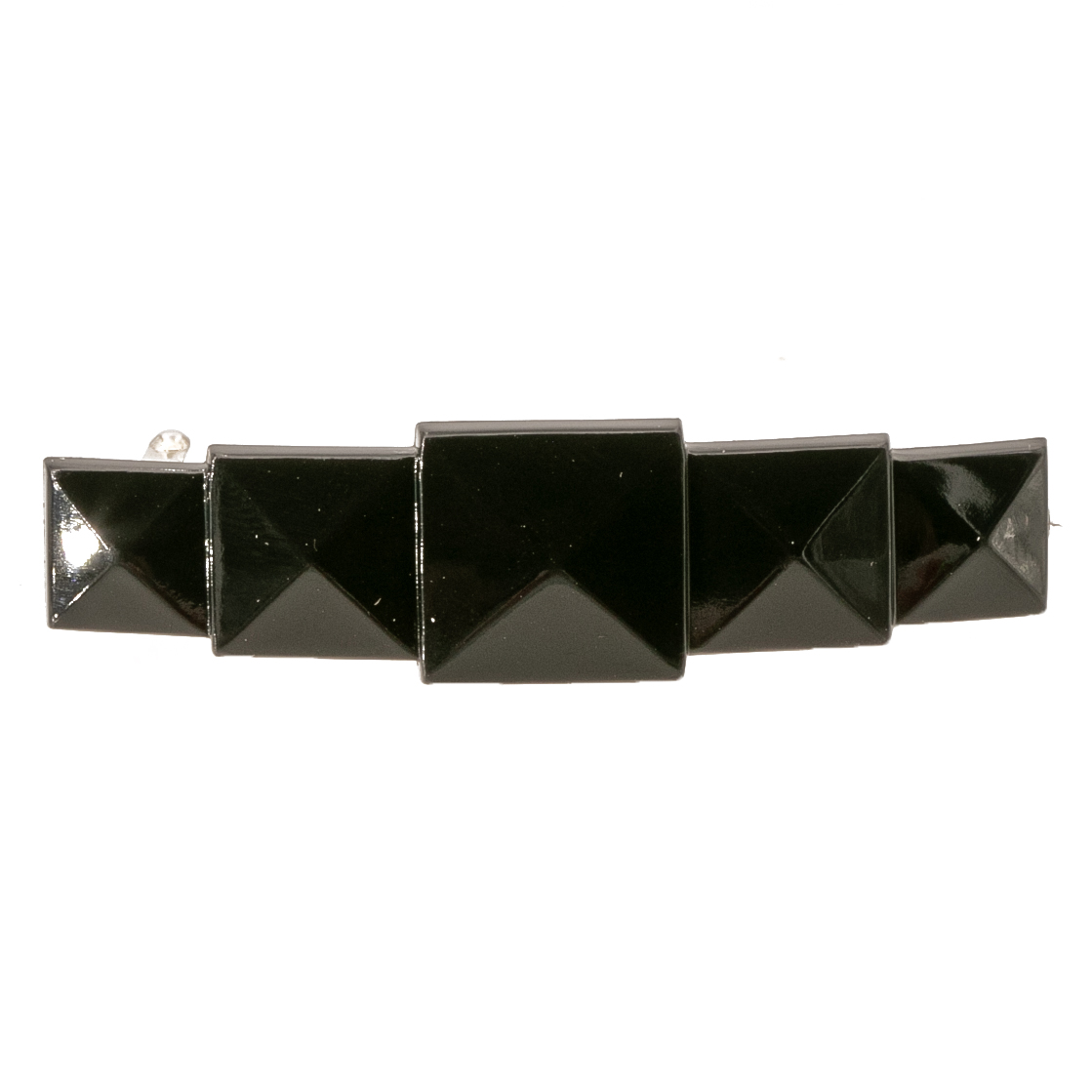Hair Clip in black Opaque, small