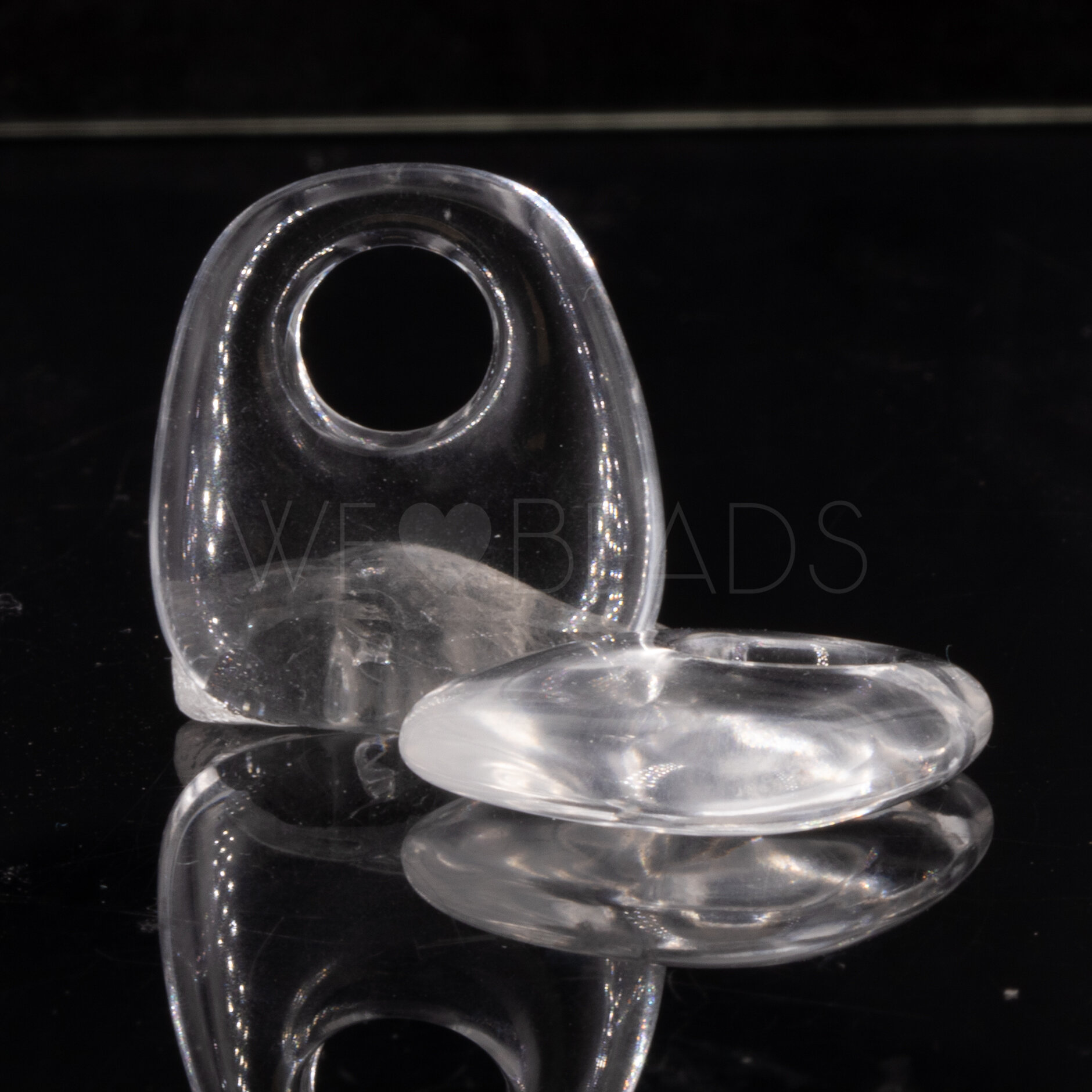 23x21 Trapezium Charm in crystal