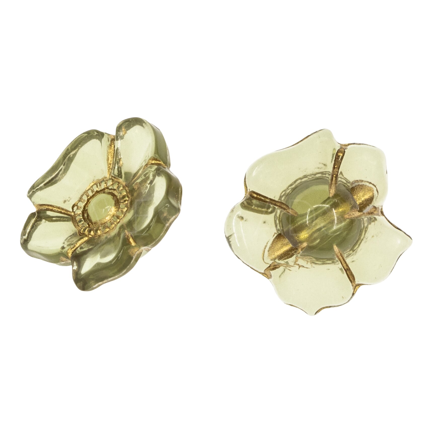 12mm Blume Knopf in