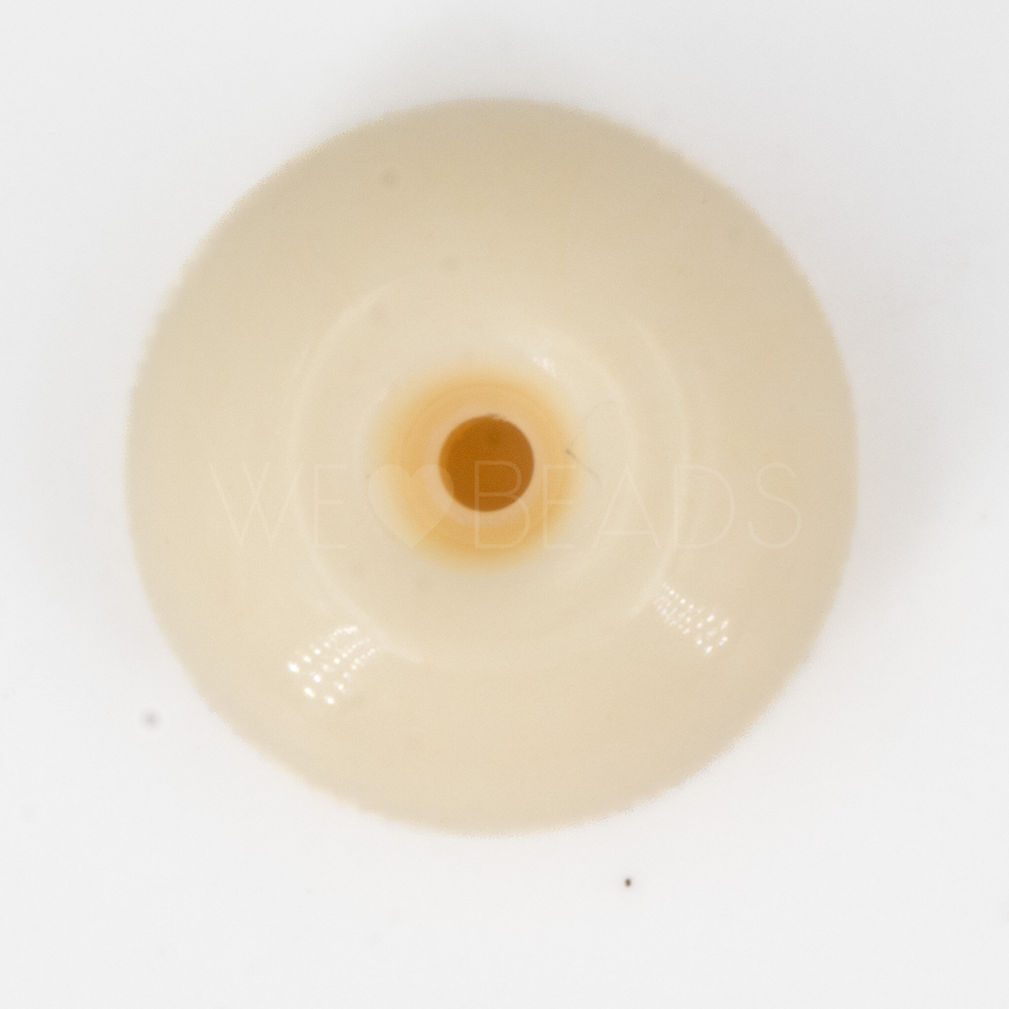 12mm Perle Rondell in elfenbein