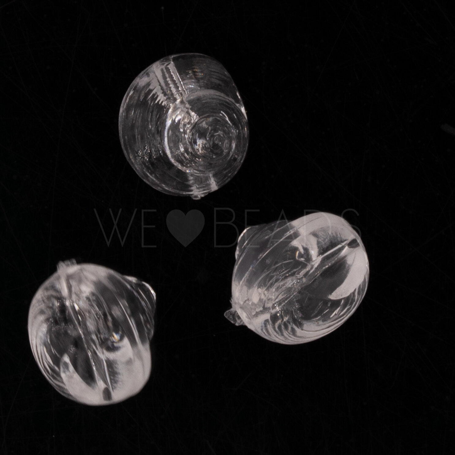 9mm Muschel Perle in Kristall