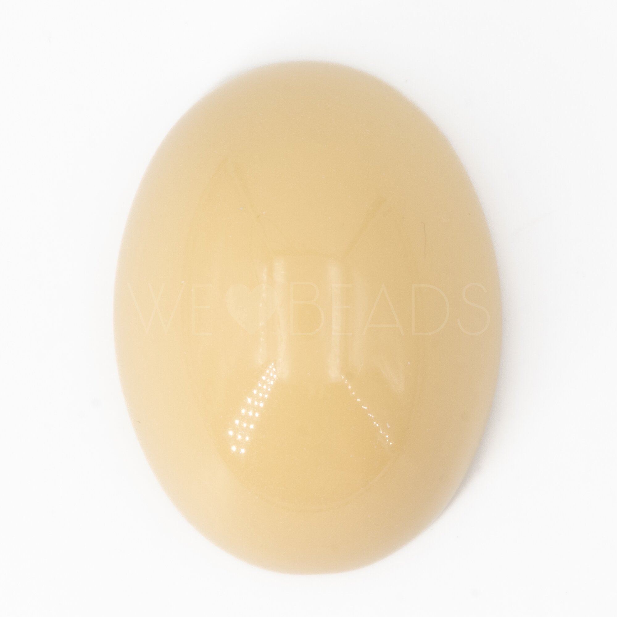 40x30 oval Cabochon in papyrus braun