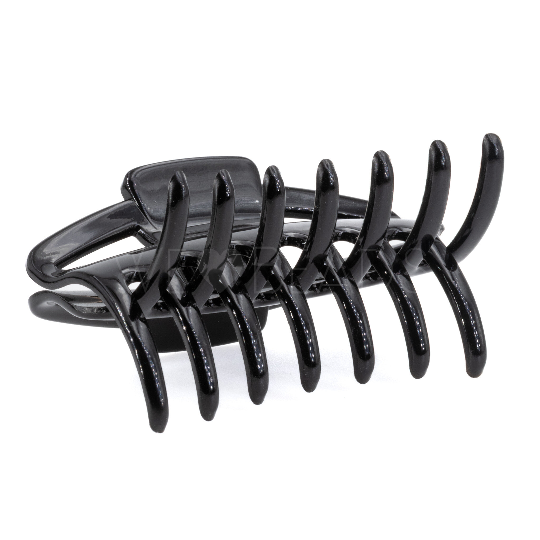 Haarklammer in schwarz in medium