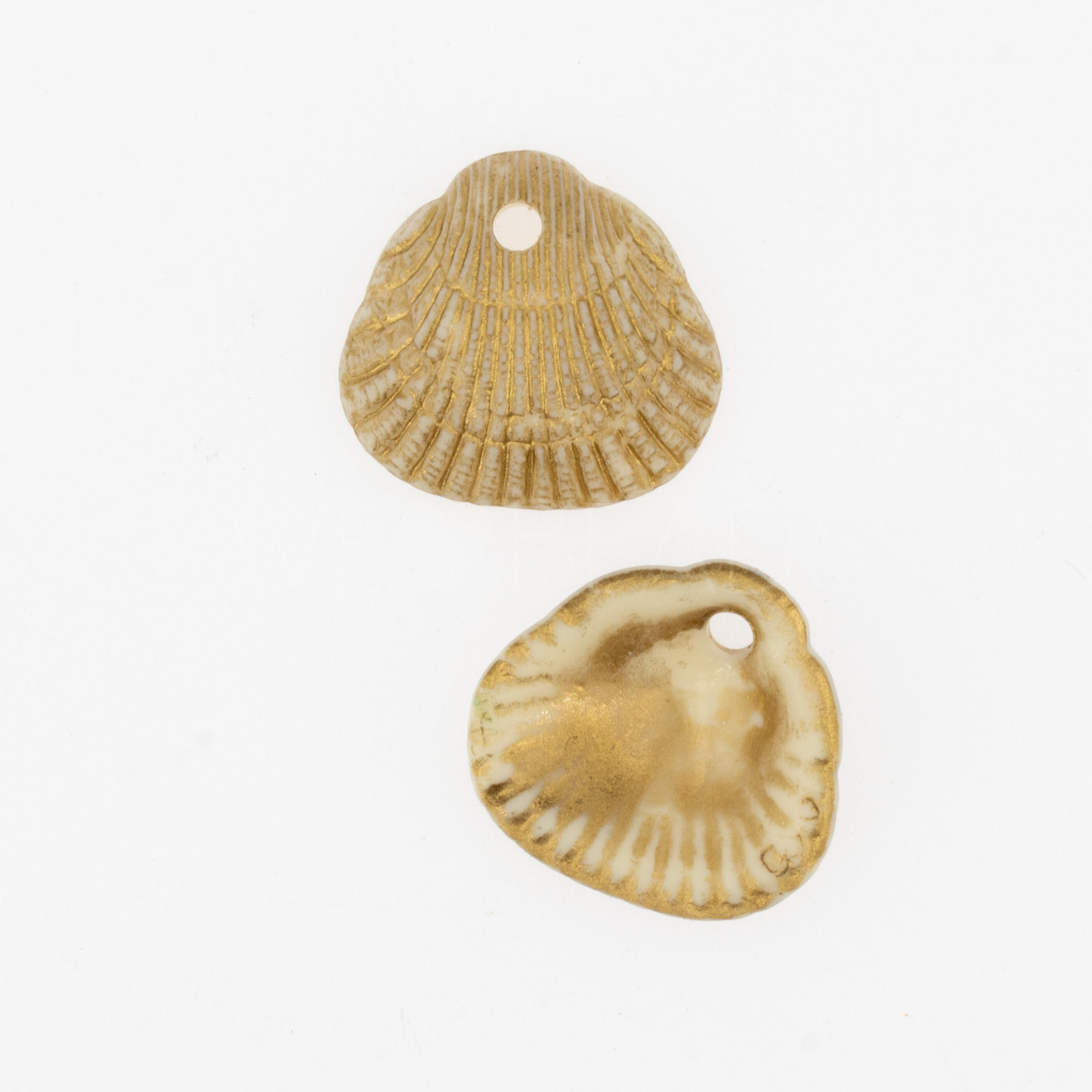 18x17 Shell Charm in ivory