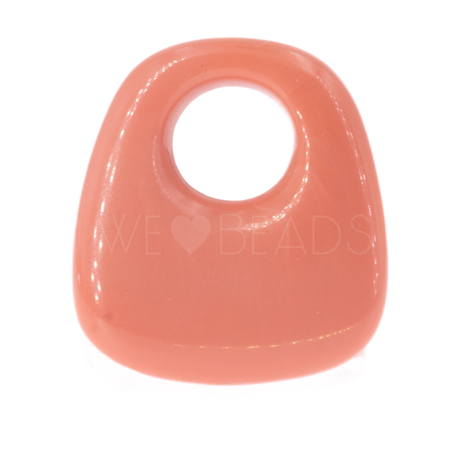 23x21 Trapezium Charm in blossom rose