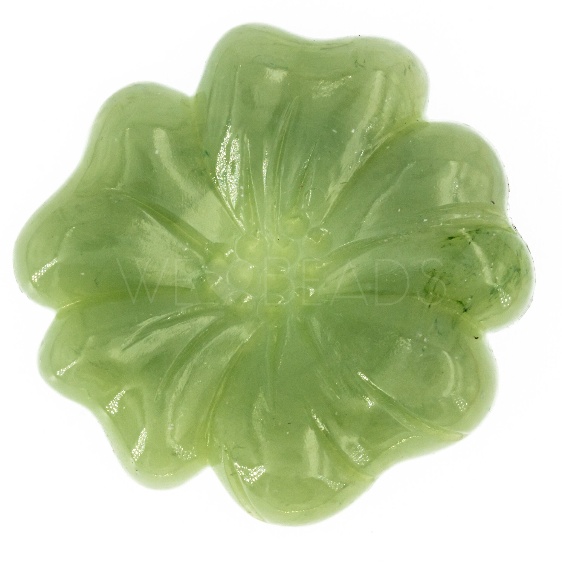 49mm Flower Cabochon in jade