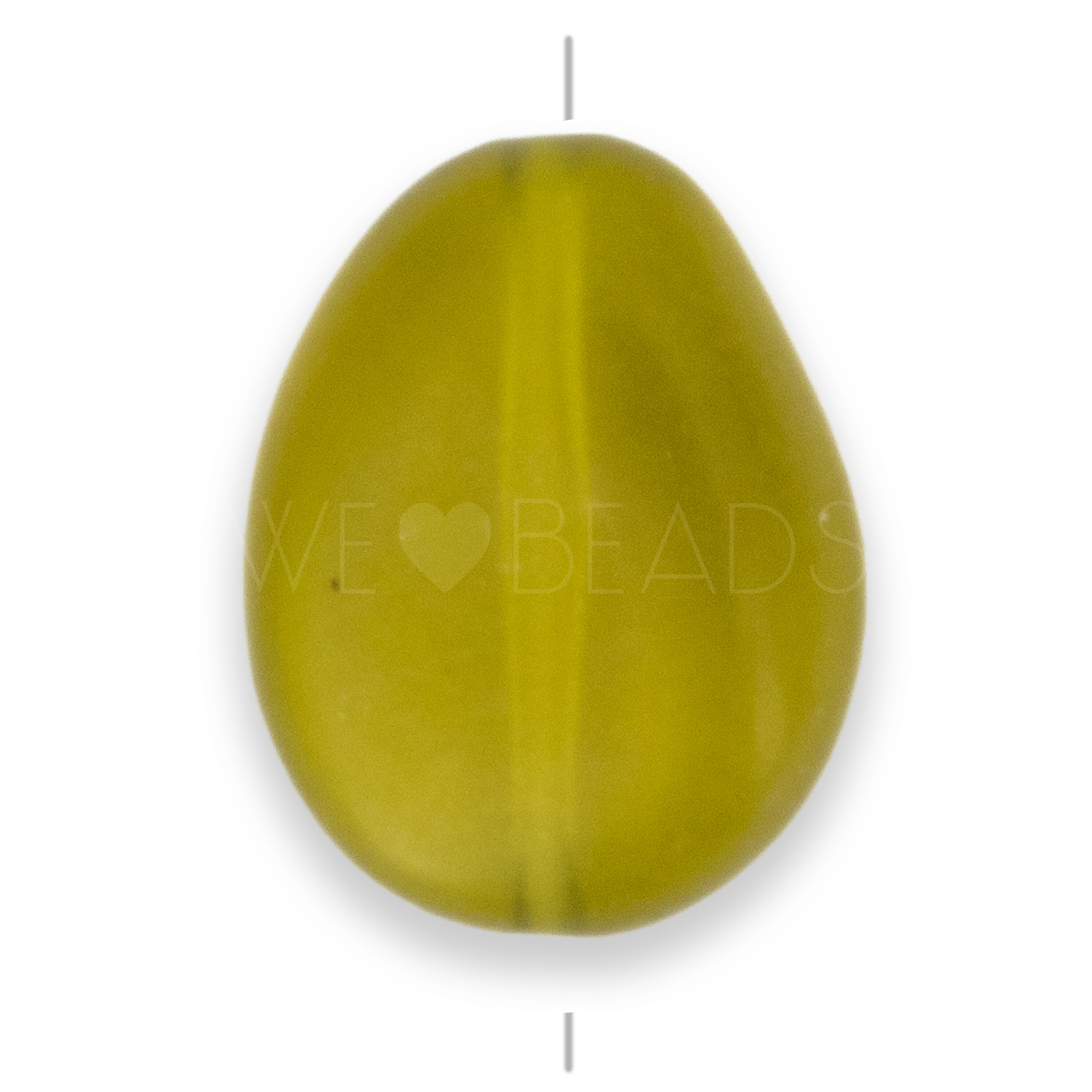 18x14 Perle Barock in schlammgrün