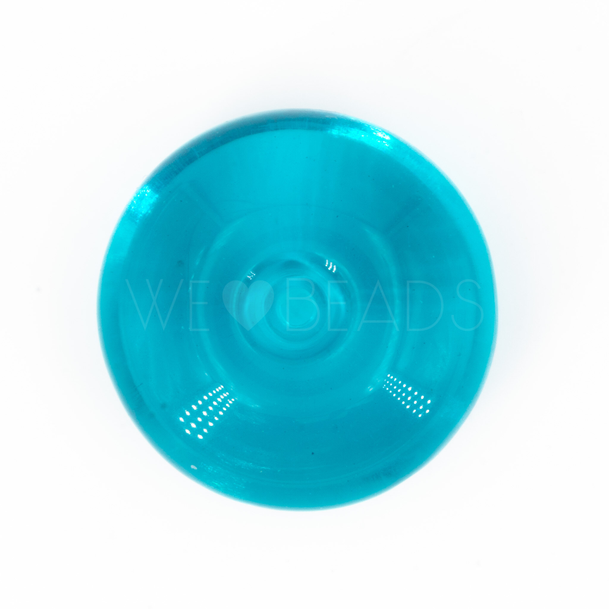 18mm Donut Beads in dark seagreen