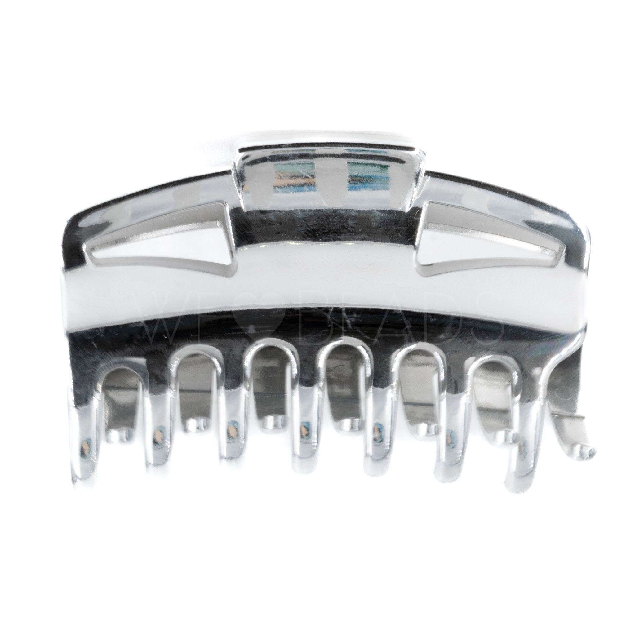 Hair Clip in silver in medium