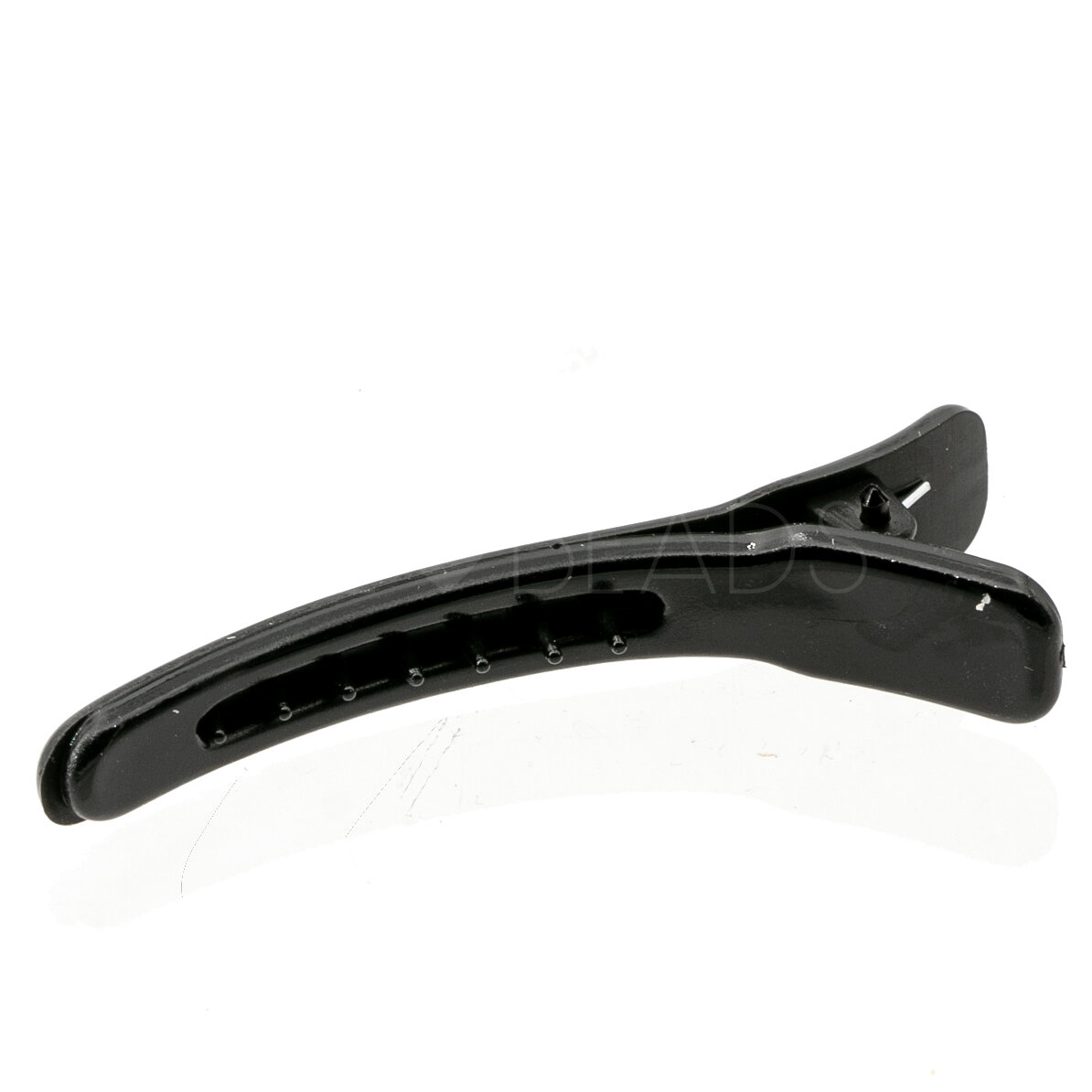 Alligator Hair Clip  in black in 42mm
