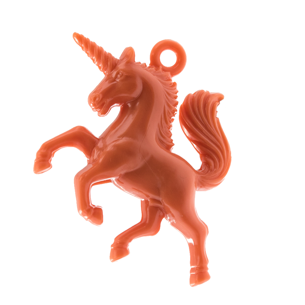 45x36 Einhorn Anhänger in korall 