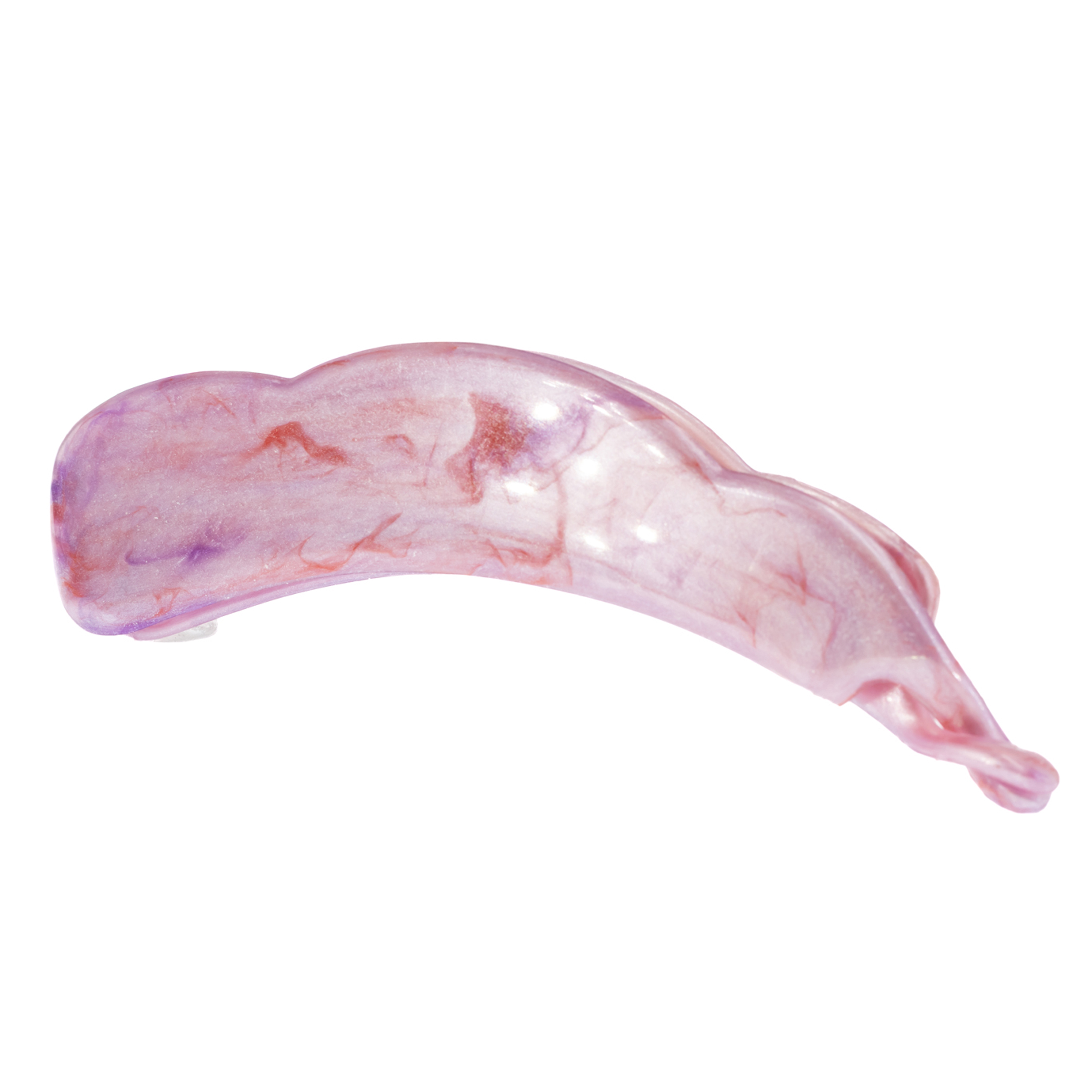 13cm Bananenspange in dunst mauve , Large
