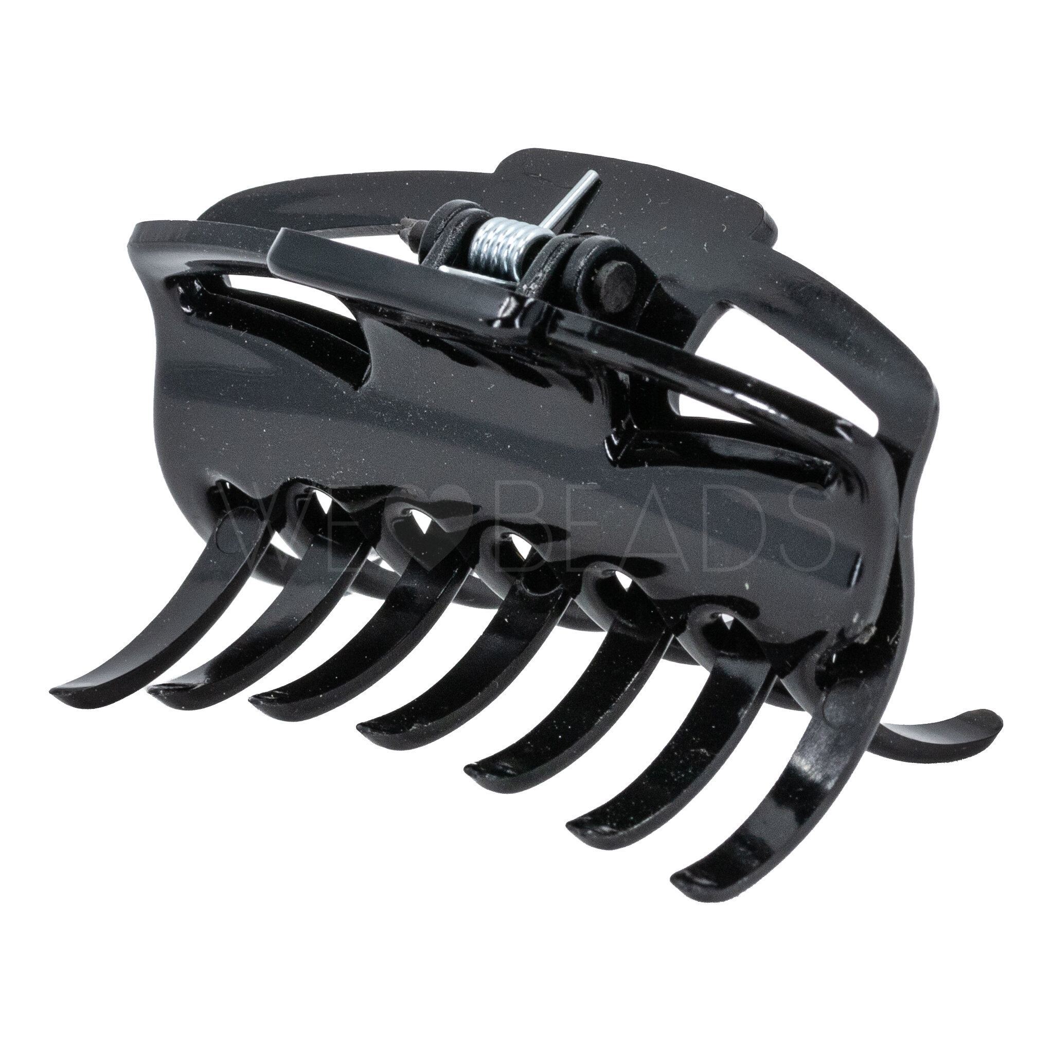 Haarspange Haarklammer in schwarz (medium)
