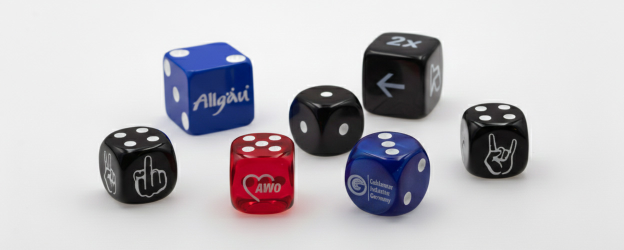 personalised dice