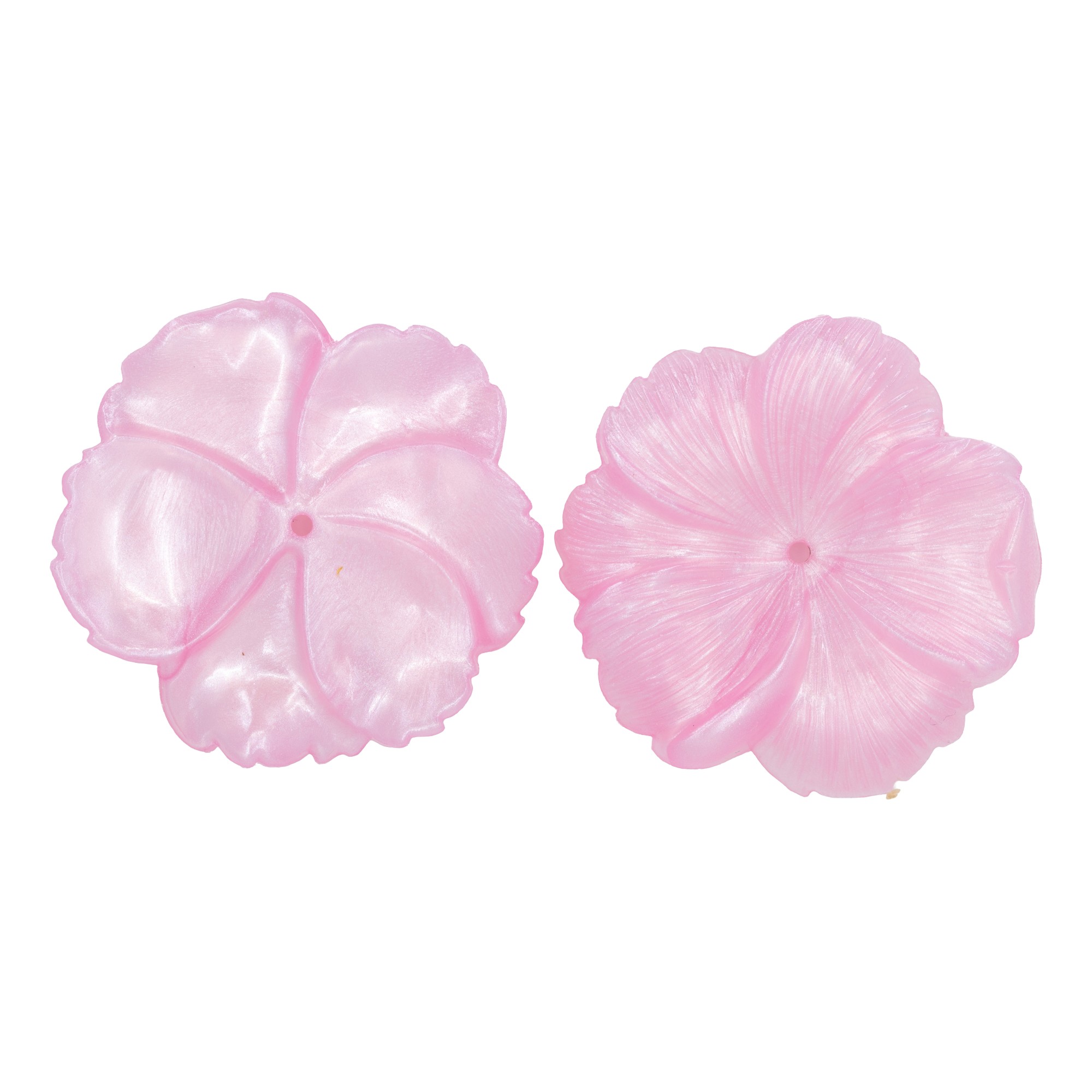 18mm Flower Beads in rosa