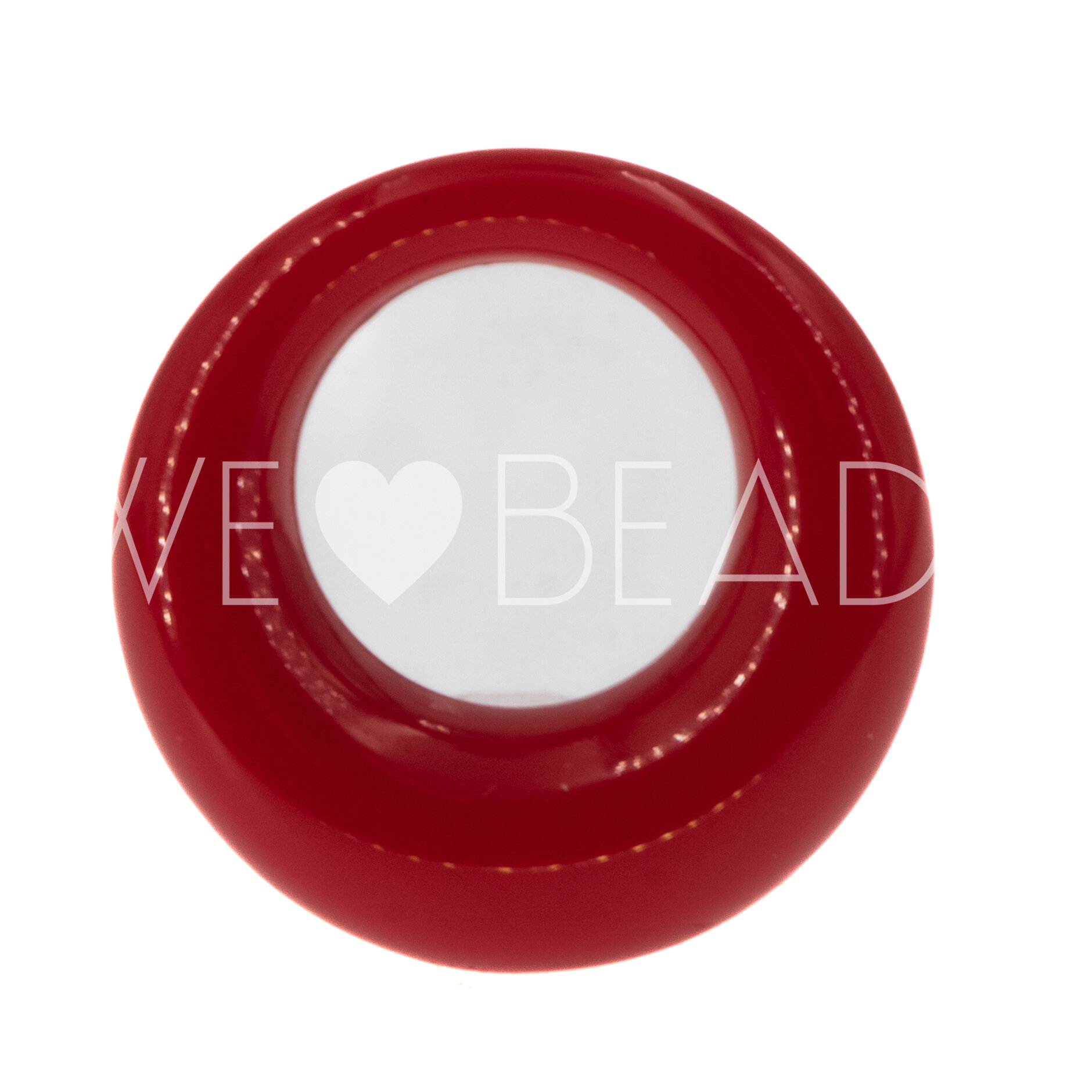 24mm Anhänger Rund in rot