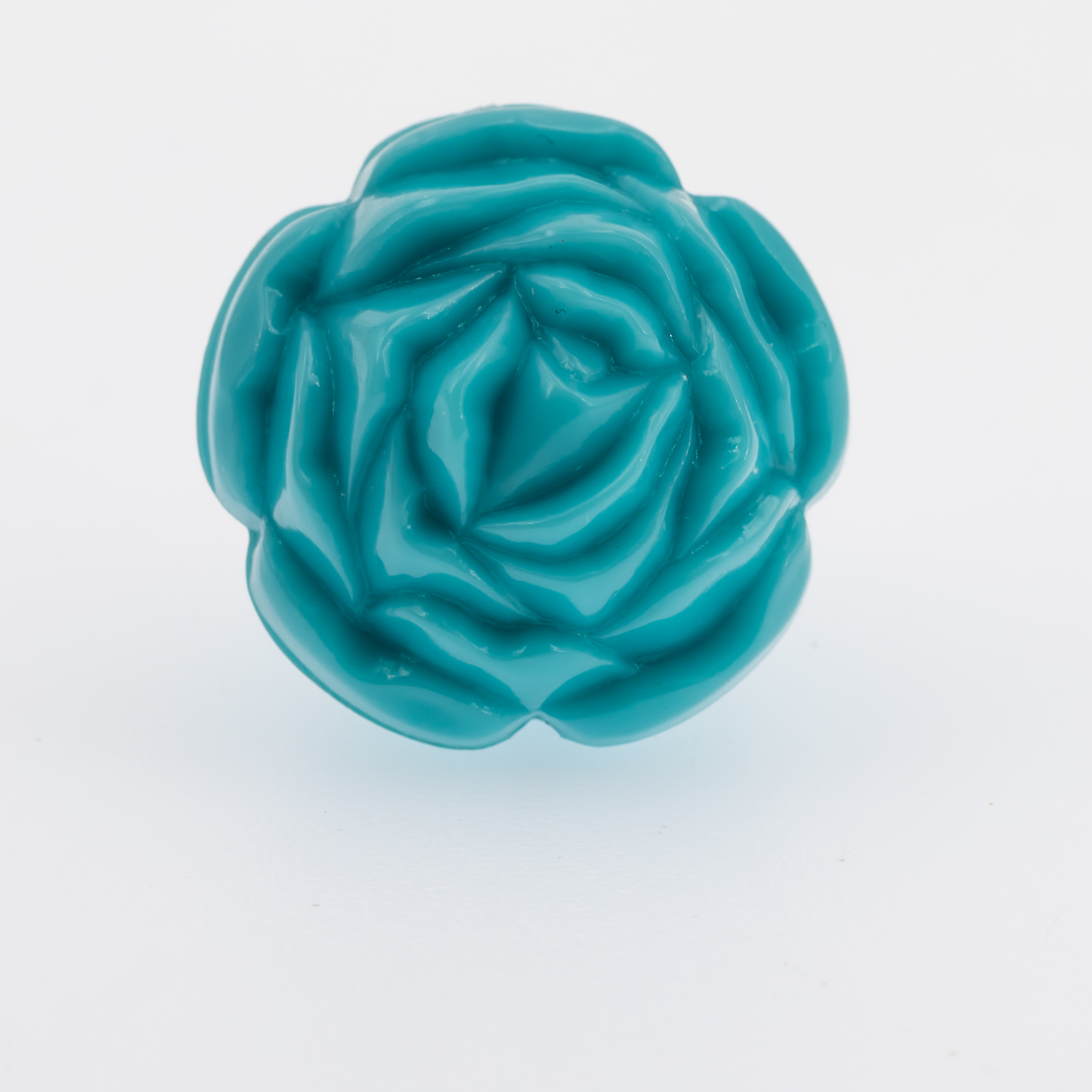 16mm Rose Perle in türkis