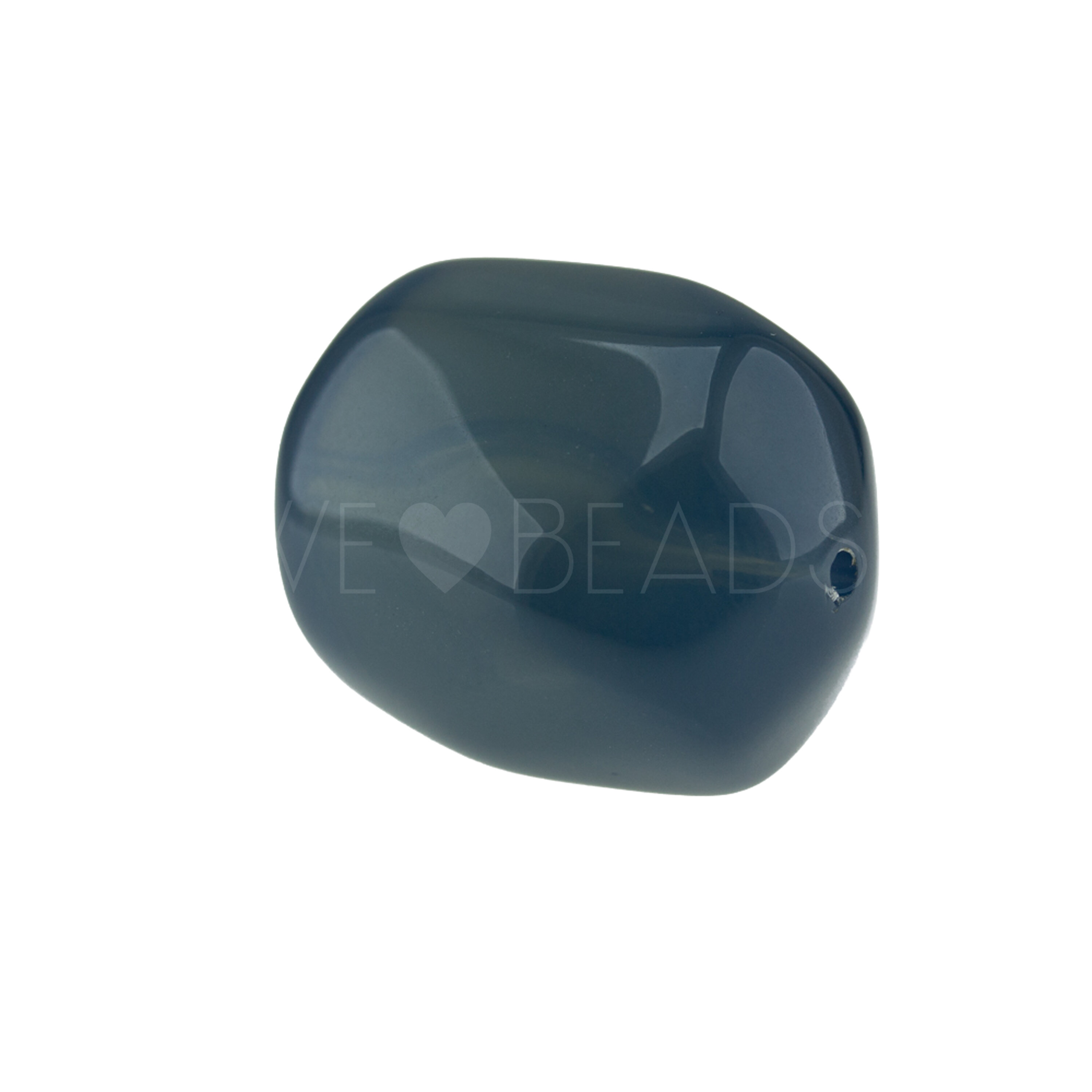 baroque Beads in dark grey