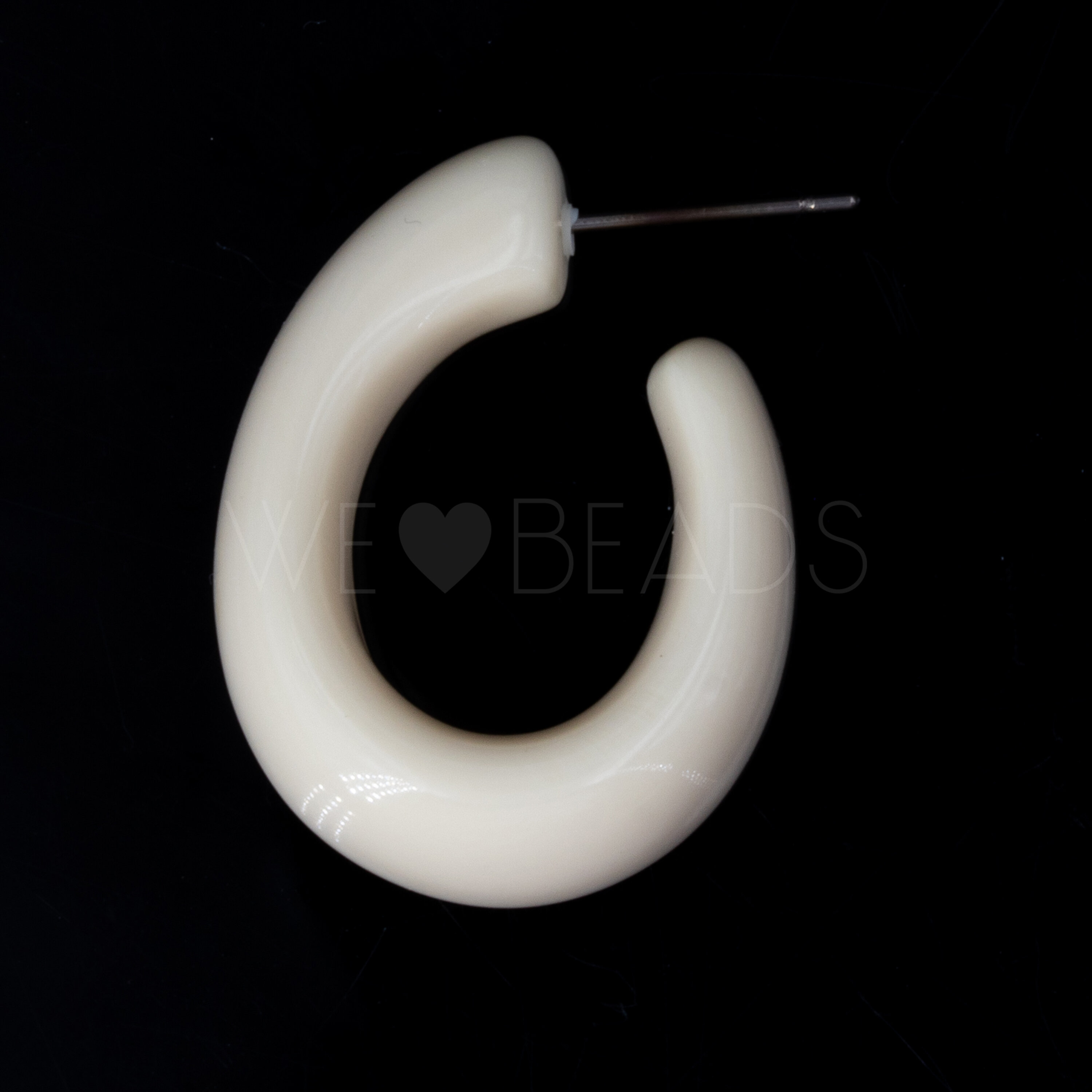 27x21 Elypse Creole in elfenbein