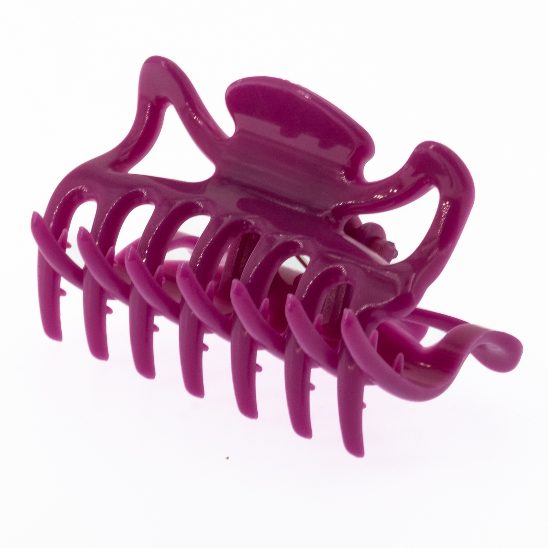 Hairclip in clover purple, medium