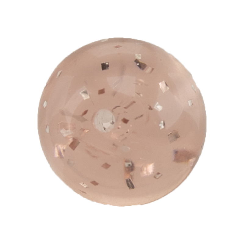 10mm Roundbead in powder pink Translucent