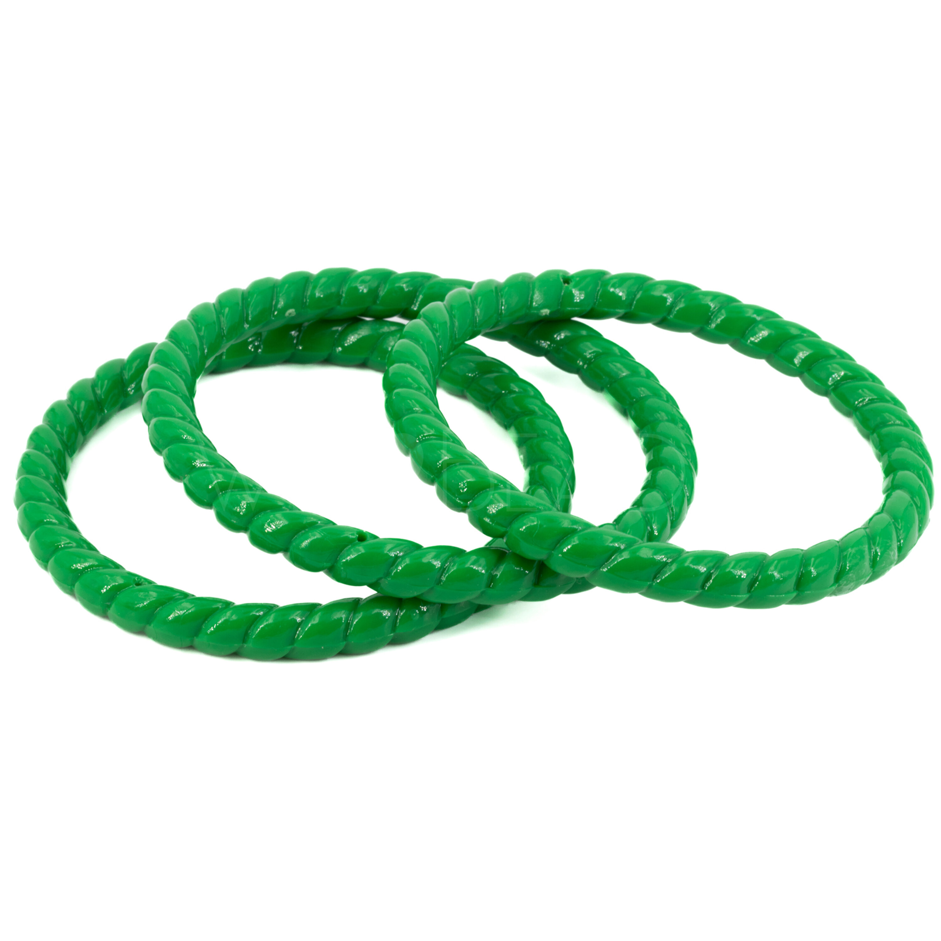  Round Bracelet in pine green