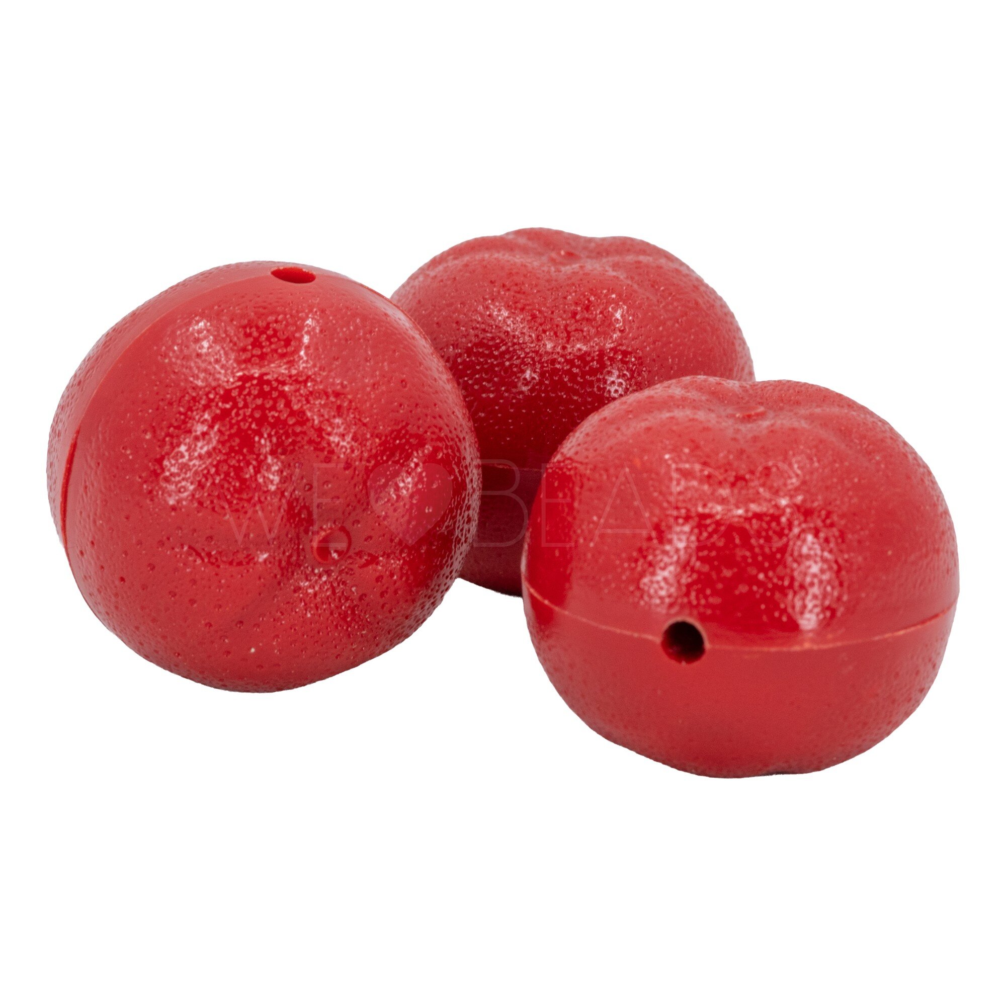 29x24 Apple Beads in red