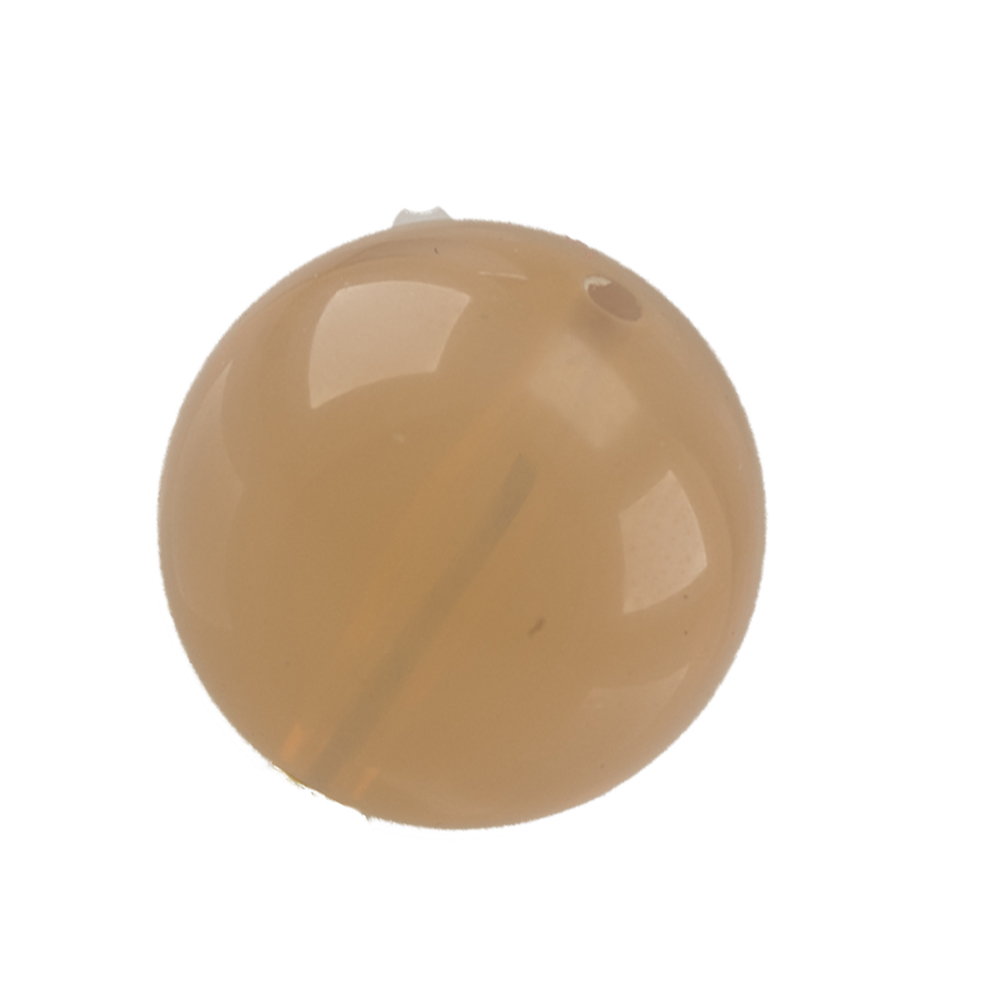 12mm Roundbead in maple sugar beige Opal