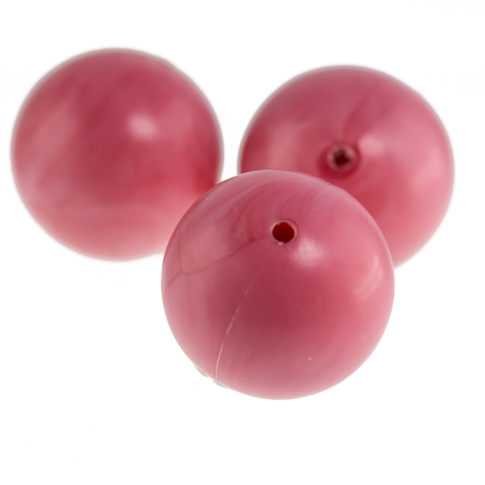 16mm Roundbead in Dusty Rose Scinagro