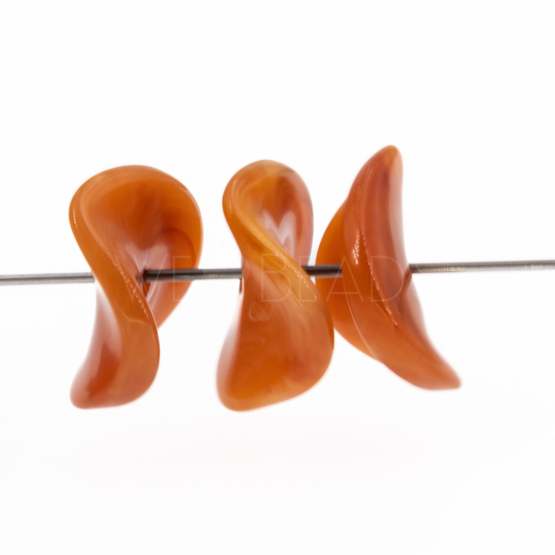 22mm Perle Backgamon plättchen in horn