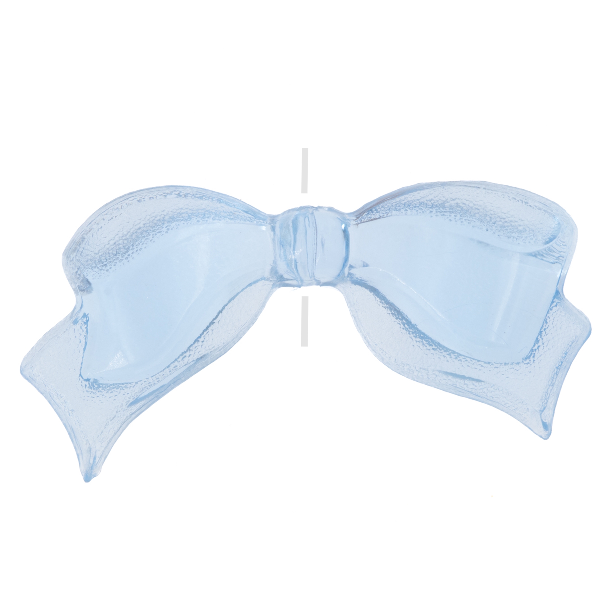 21x10  Ribbon bead - air blue Translucent