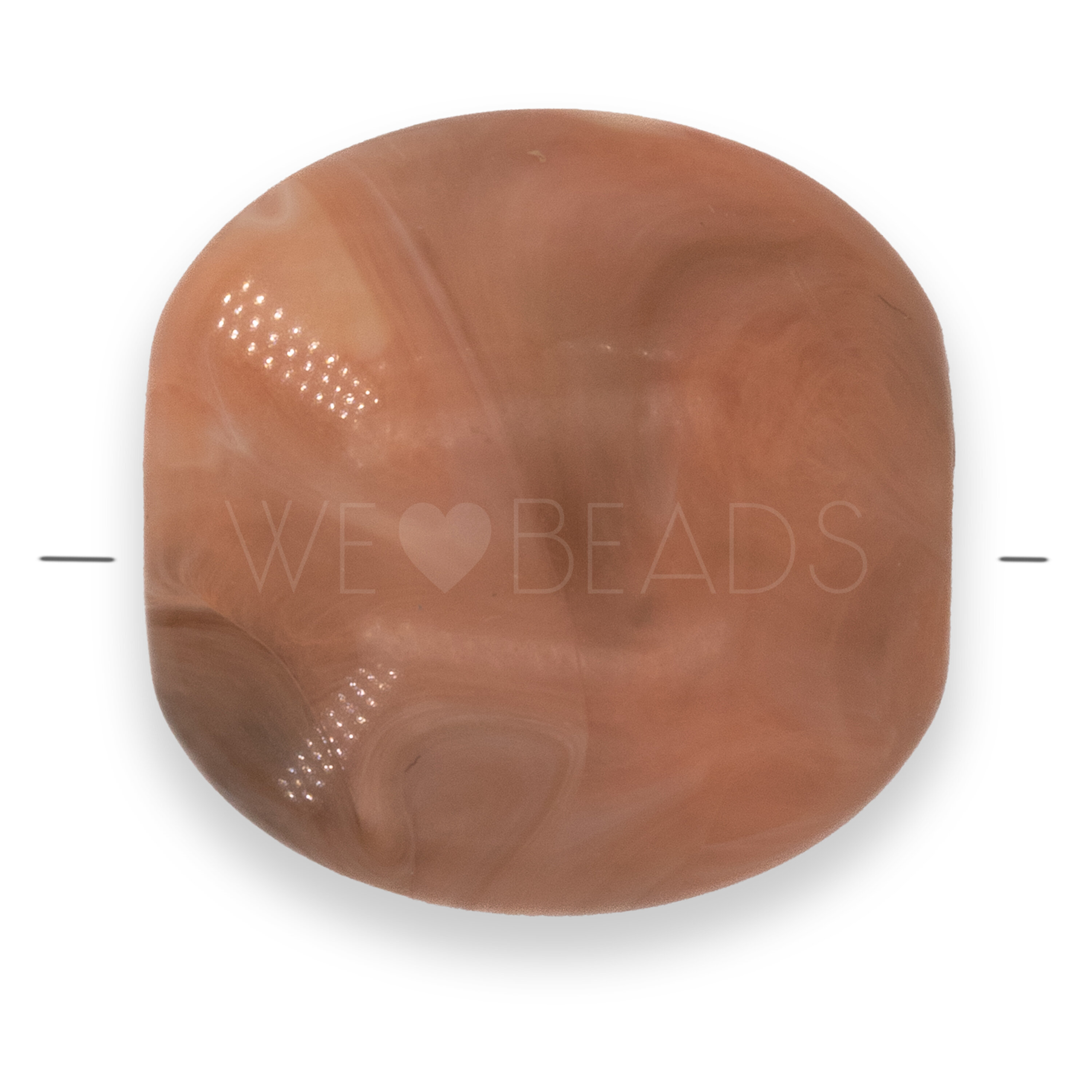 25mm Kissen  Perle in Olivbraun 