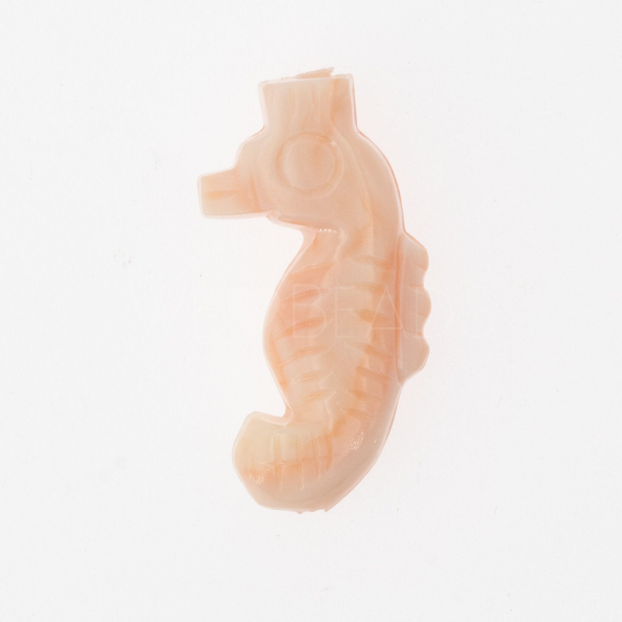 seahorse Beads in Seashell pink