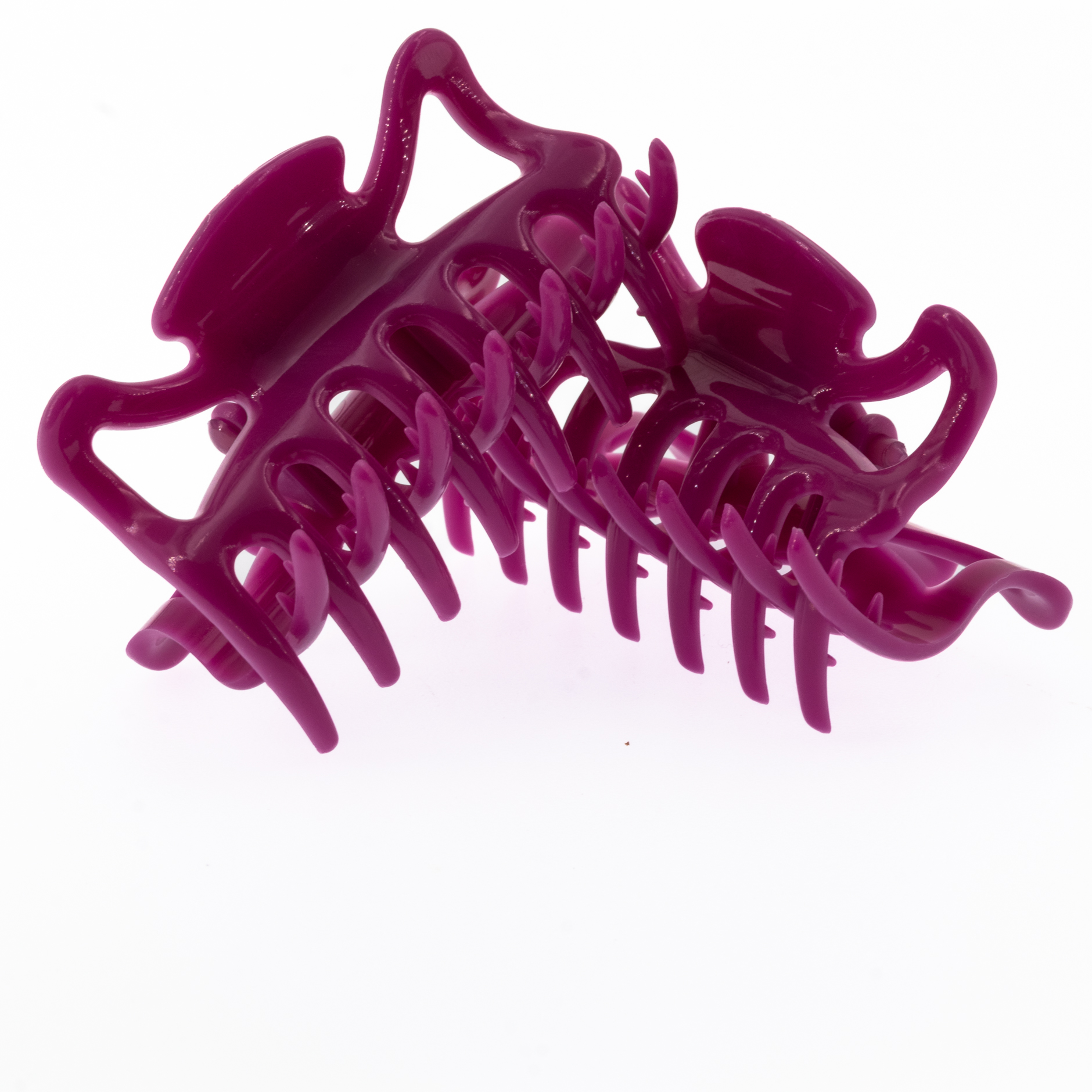 Hairclip in clover purple, medium