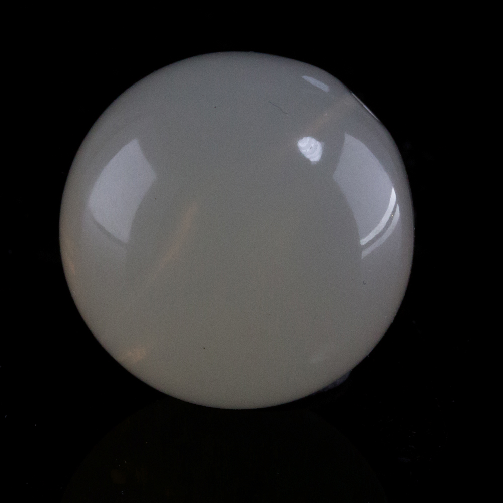 20mm Roundbead in oyster white Opal