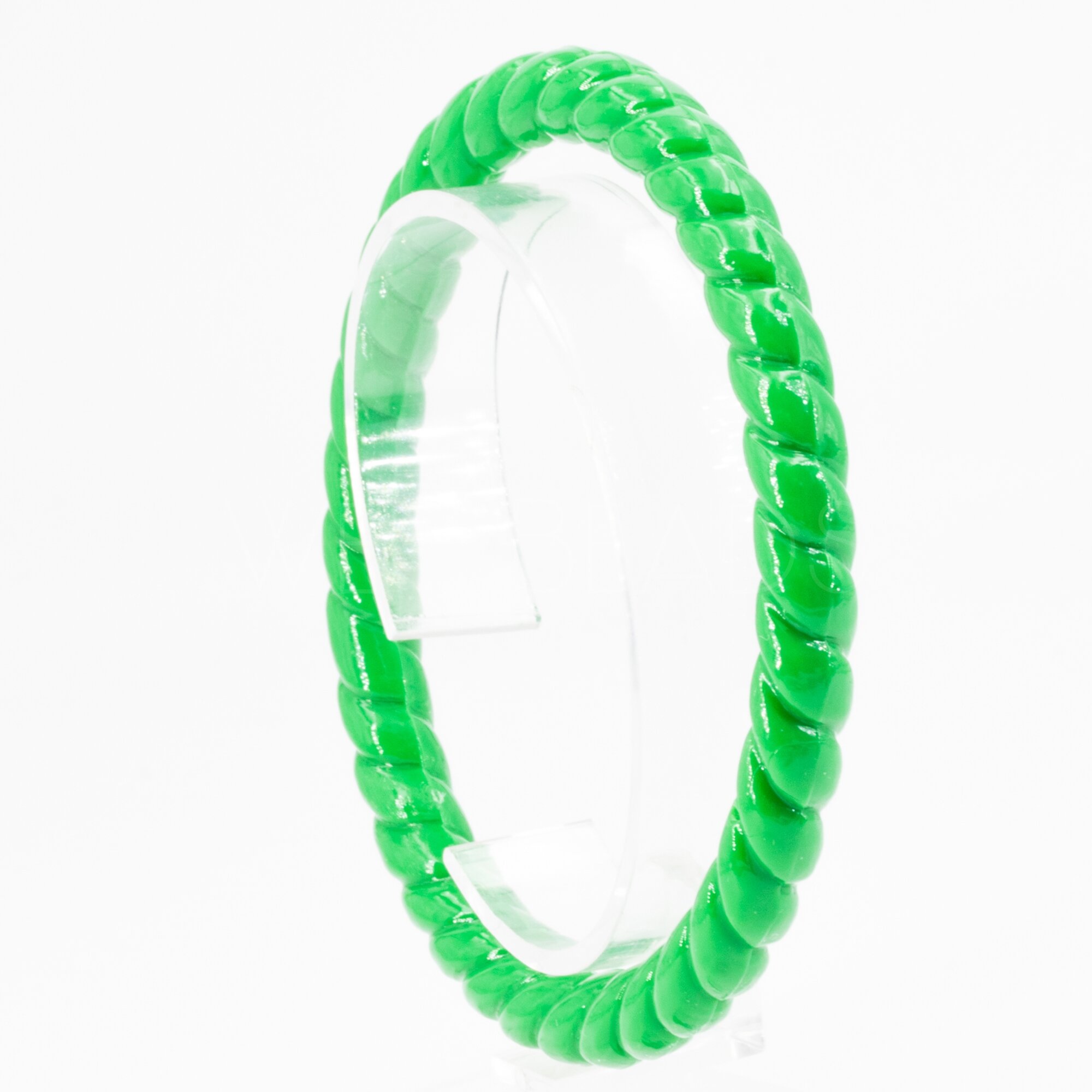  Round Bracelet in pine green
