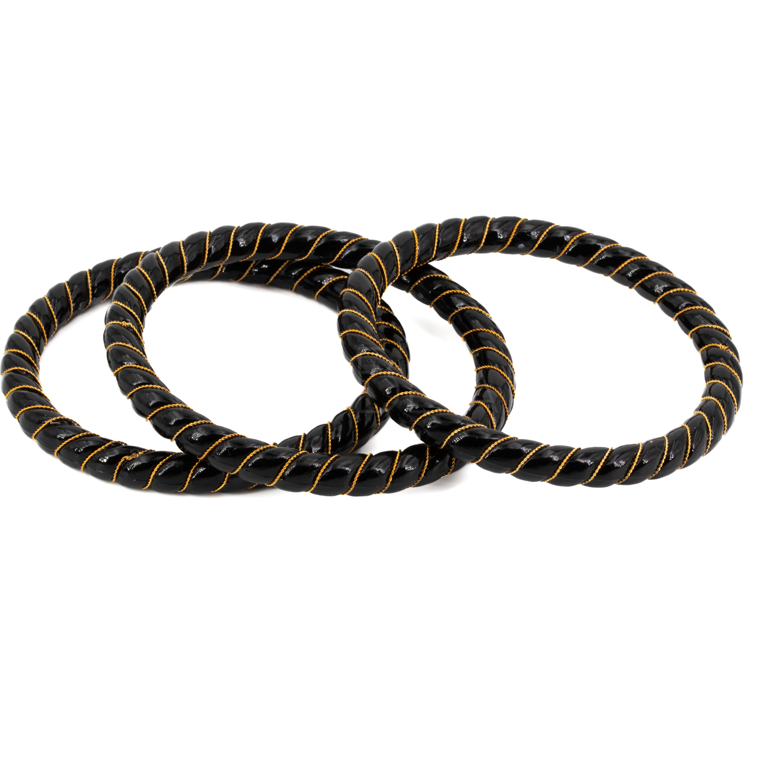  Round Bracelet in black