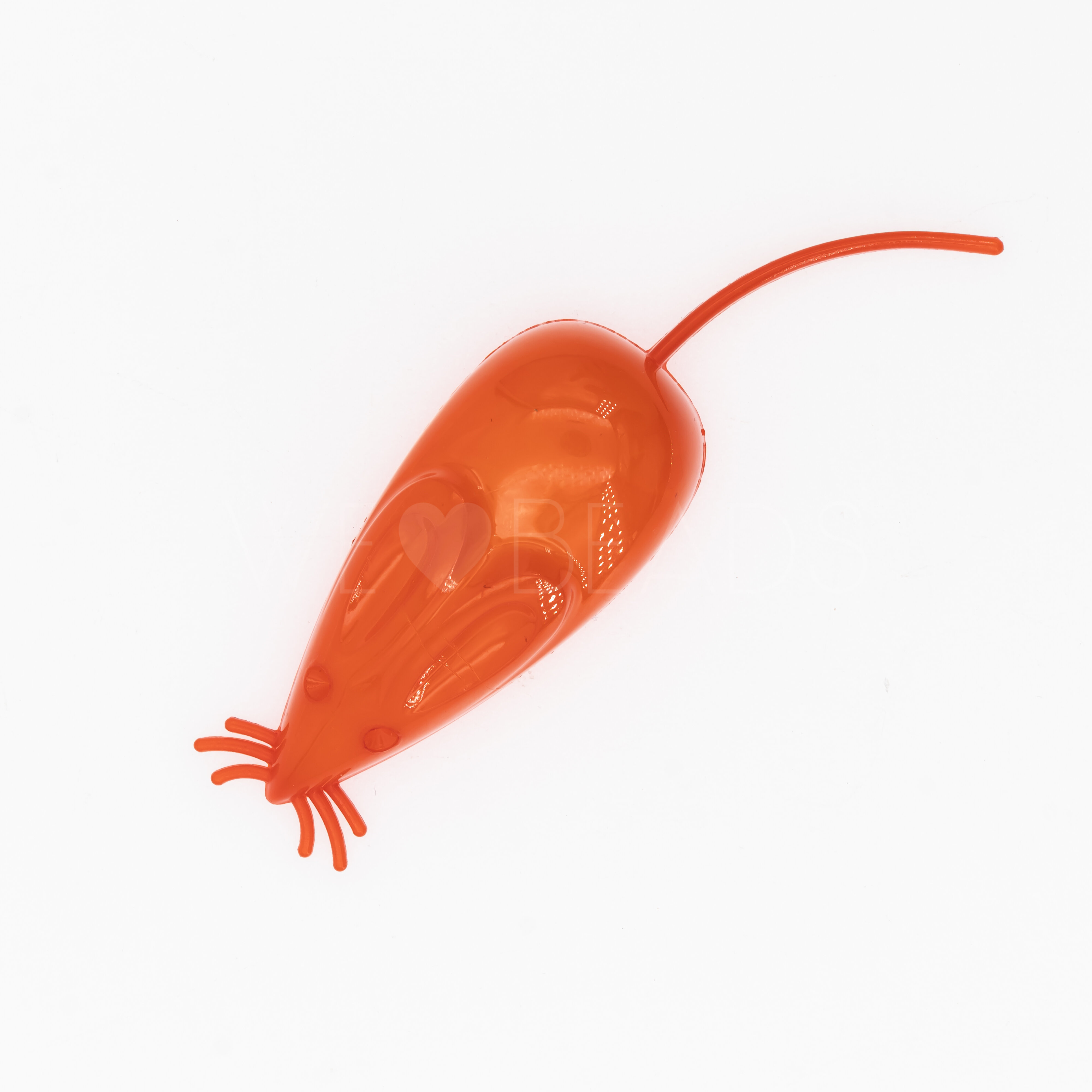 68mm Maus Cabochon in mango orange