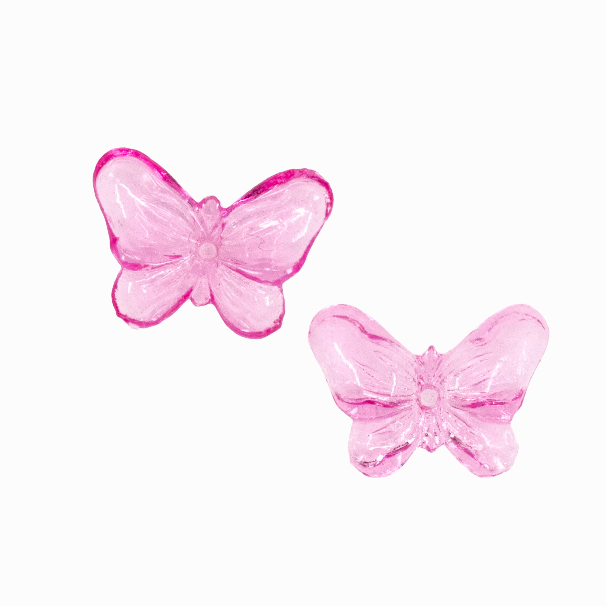 Schmetterling Perle in pink