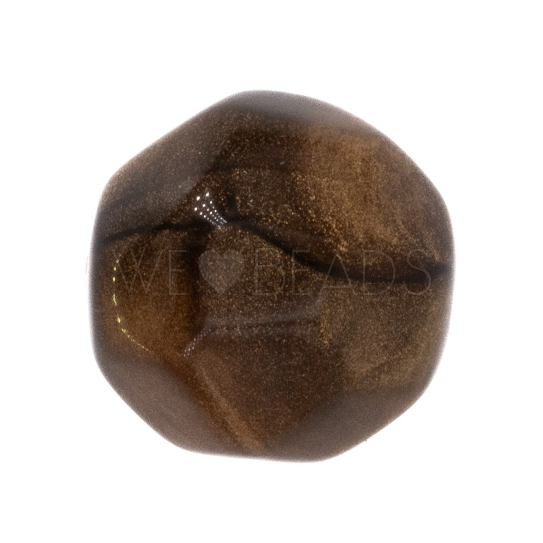 18mm Perle Barock in goldbasis 